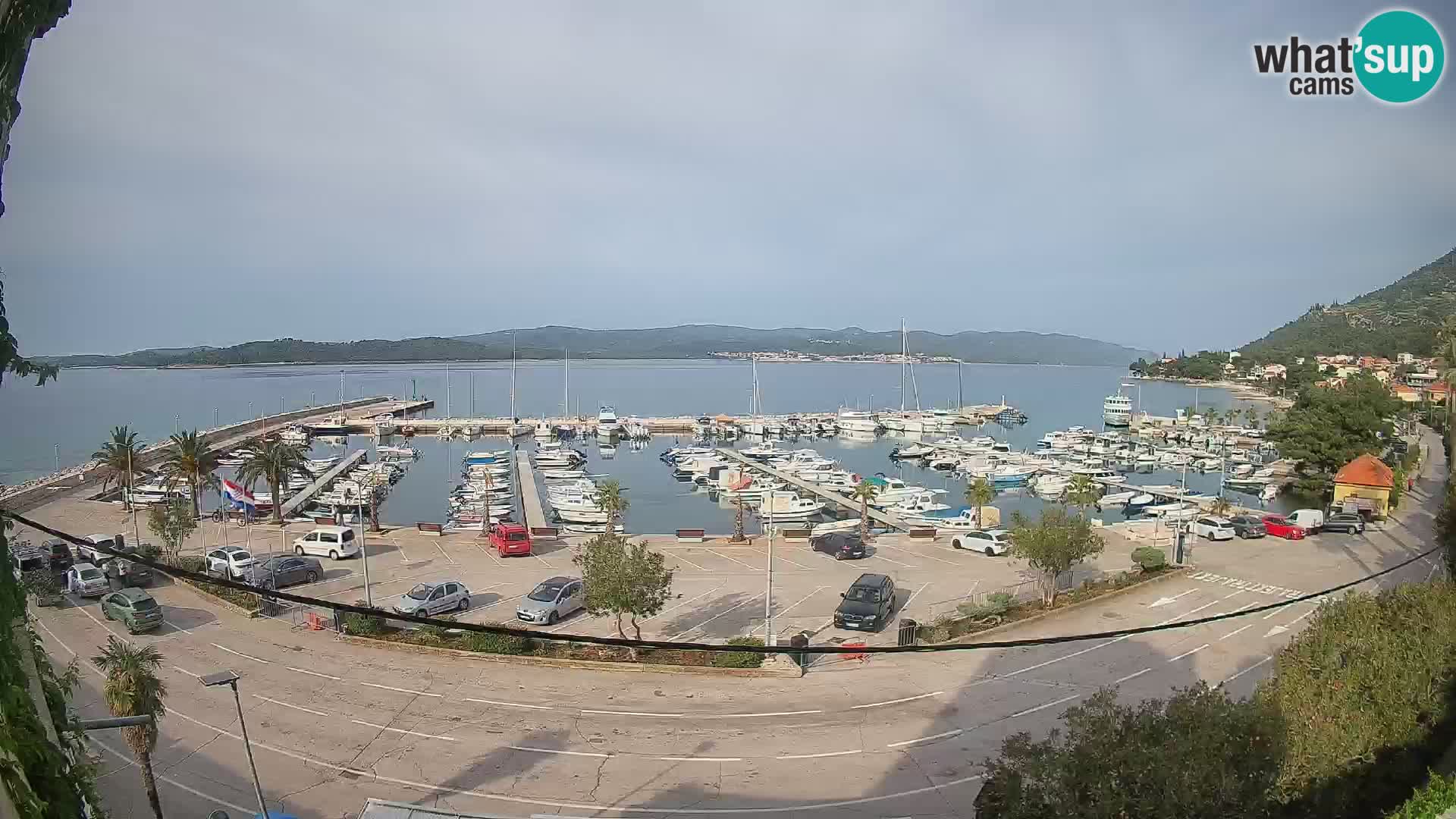 Webcam Orebić Riva – Ferry to Korčula Live