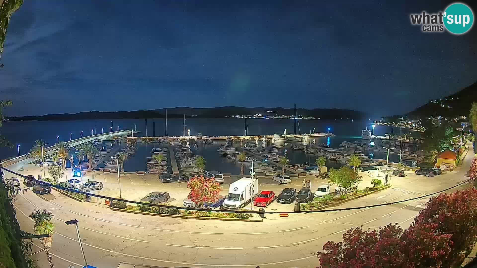 Webcam Orebić Uferpromenade – Fähre nach Korčula Live