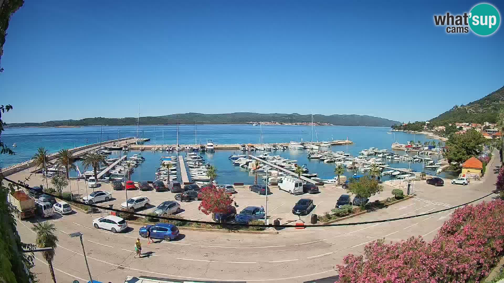 Webcam Orebić Riva – Ferry vers Korčula en direct