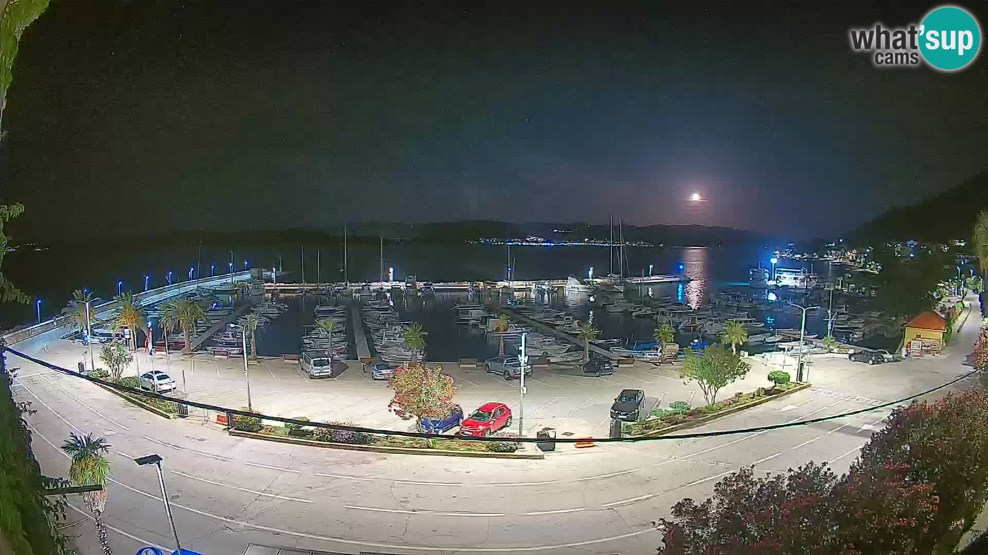 Webcam Orebić Riva – Ferry to Korčula Live