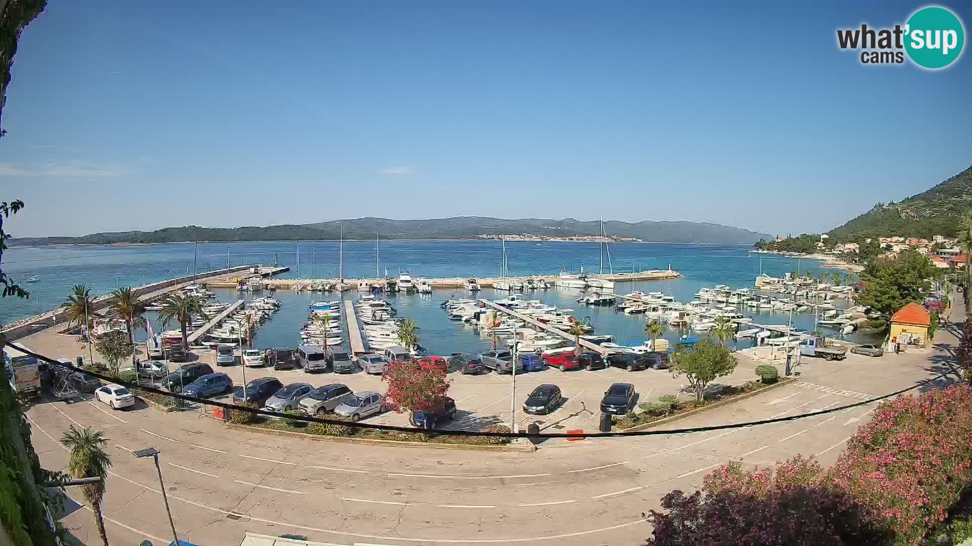 Webcam Orebić Riva – Ferry vers Korčula en direct