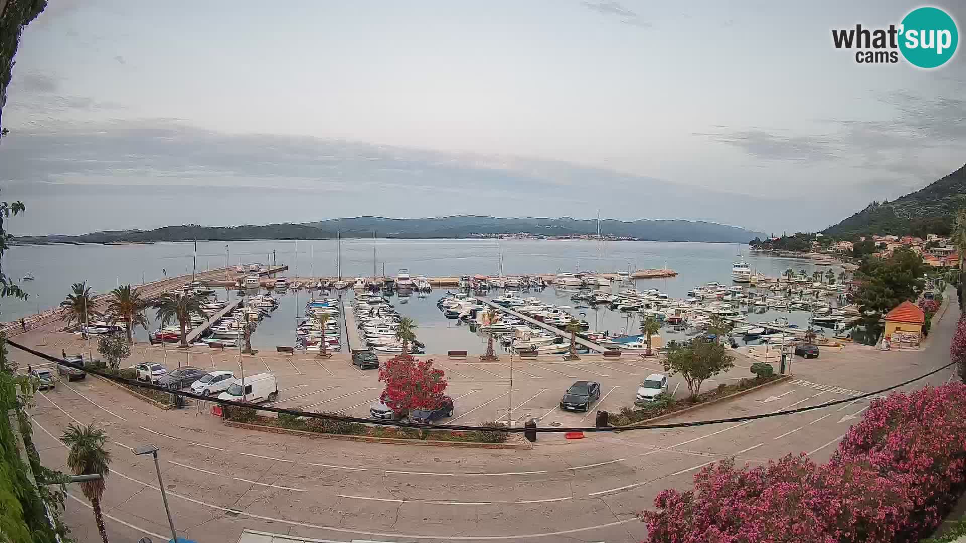 Webcam Orebić Riva – Ferry vers Korčula en direct
