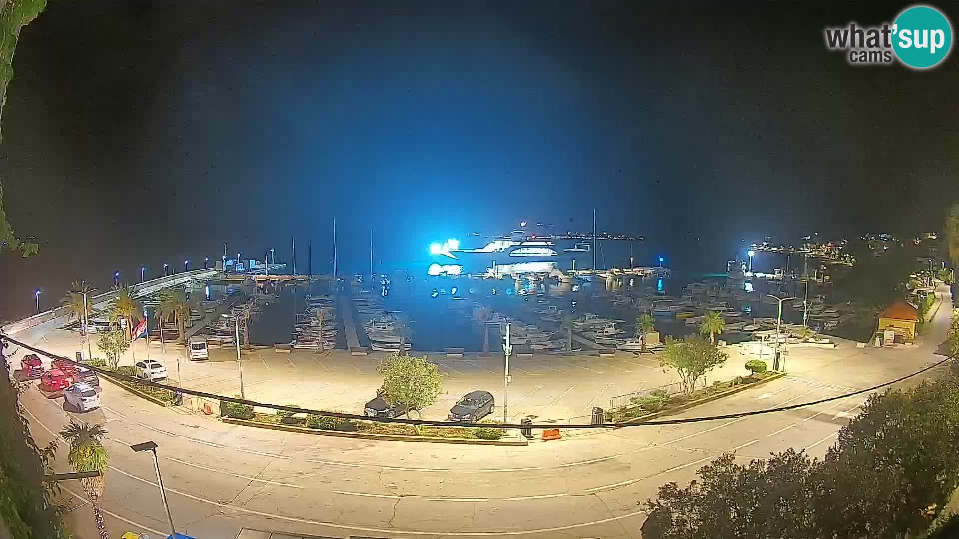 Webcam Orebić Riva – Ferry to Korčula Live