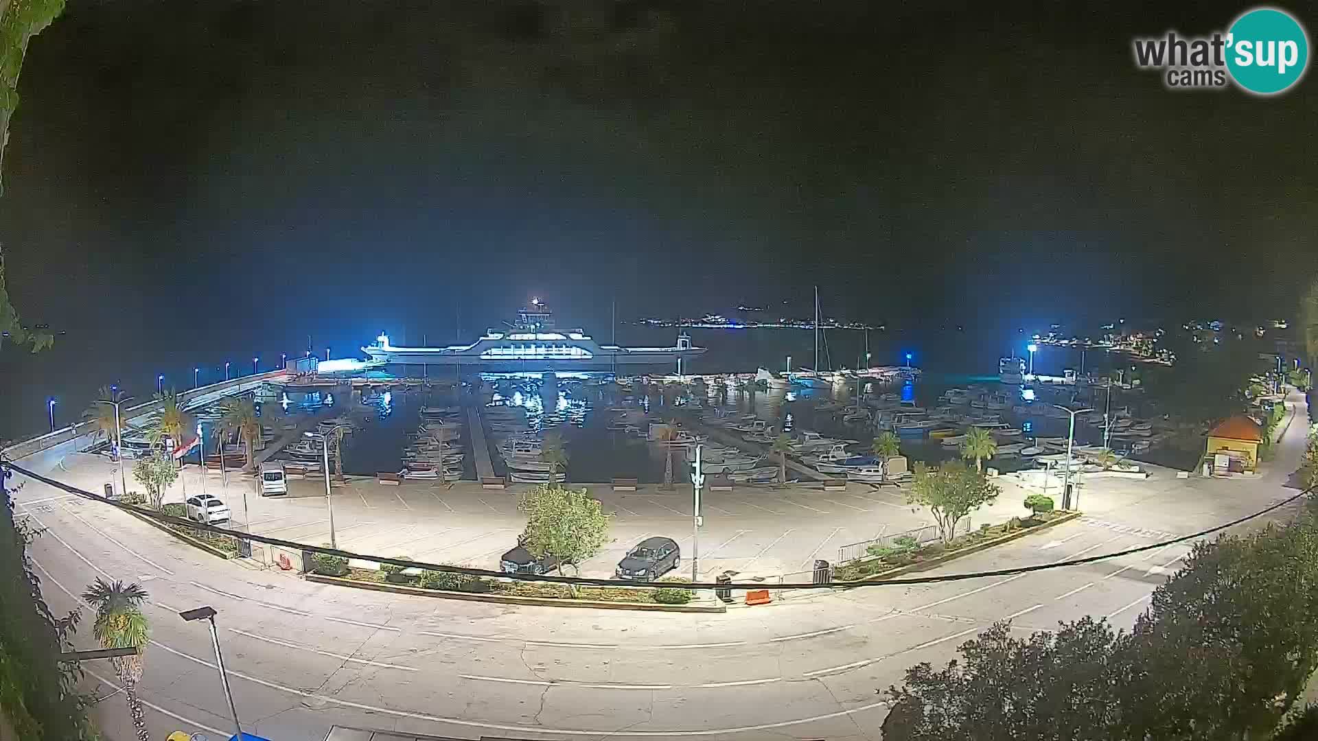 Webcam Orebić Uferpromenade – Fähre nach Korčula Live