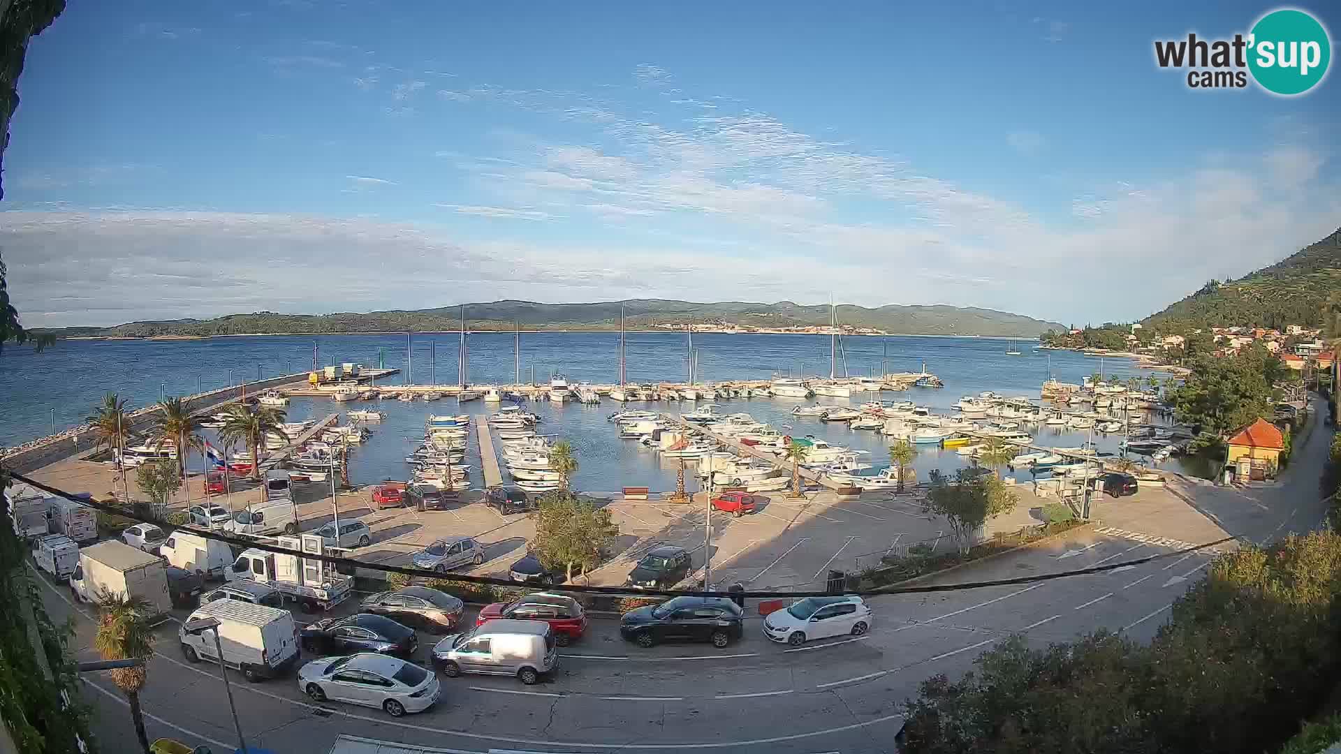 Web kamera Orebić Riva – Trajekt za Korčulu uživo