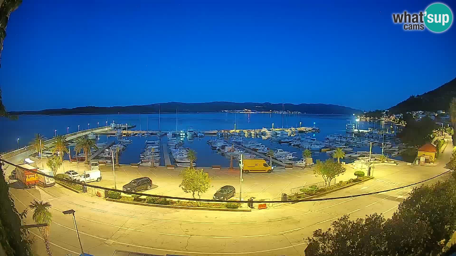Webcam Orebić Riva – Ferry to Korčula Live