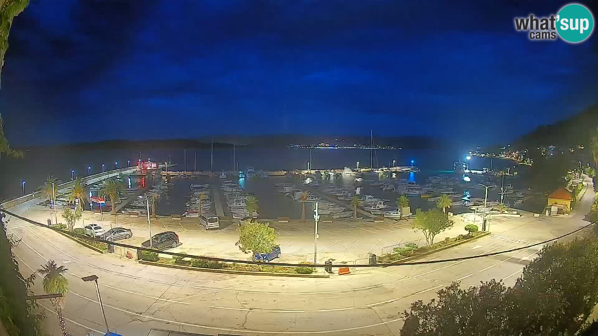 Webcam Orebić Uferpromenade – Fähre nach Korčula Live