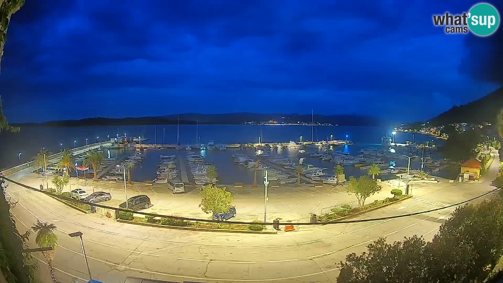 Webcam Orebić Riva – Ferry to Korčula Live