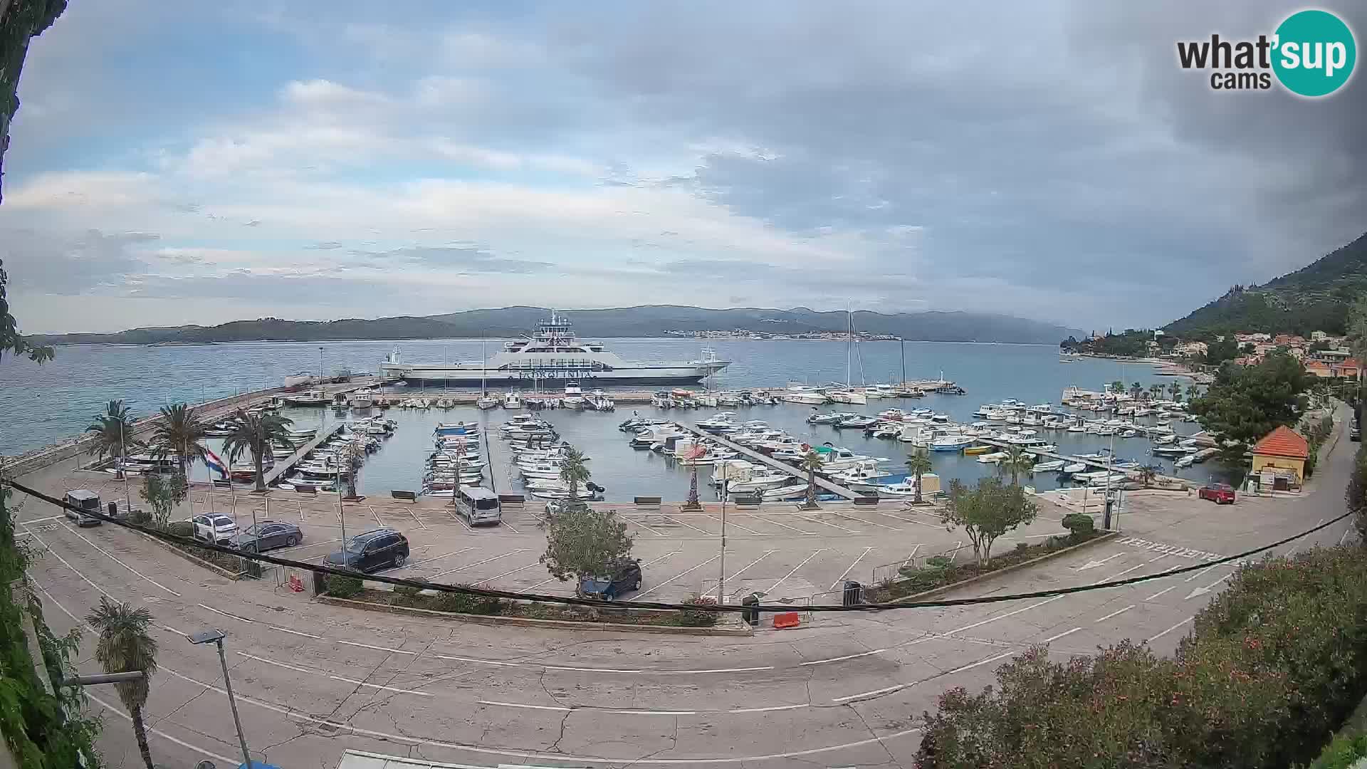Webcam Sabbioncello Riva – Traghetto per Curzola in diretta
