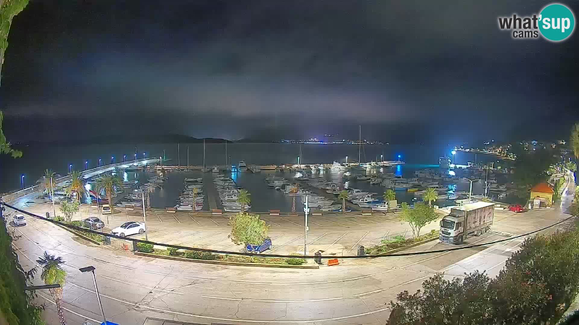 Webcam Orebić Riva – Ferry vers Korčula en direct