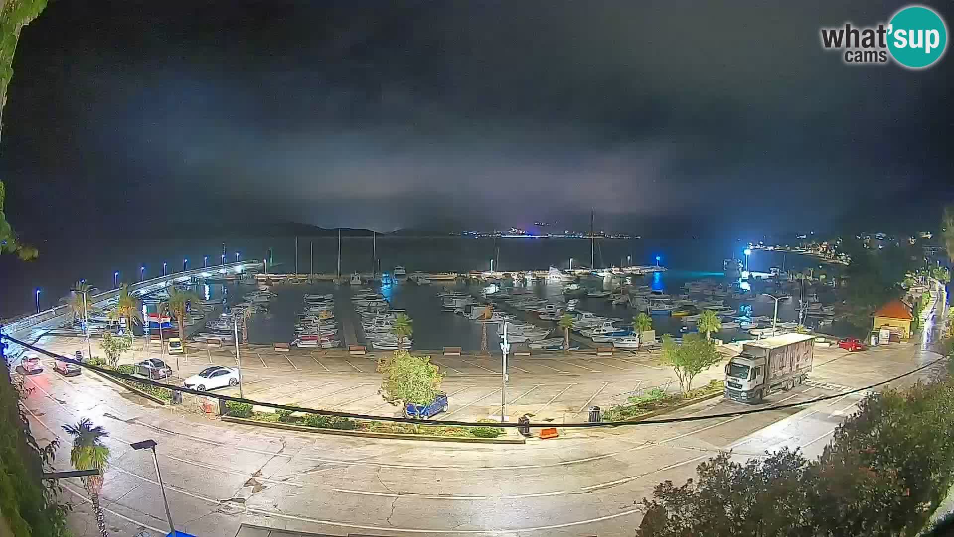 Webcam Orebić Riva – Ferry a Korčula en vivo