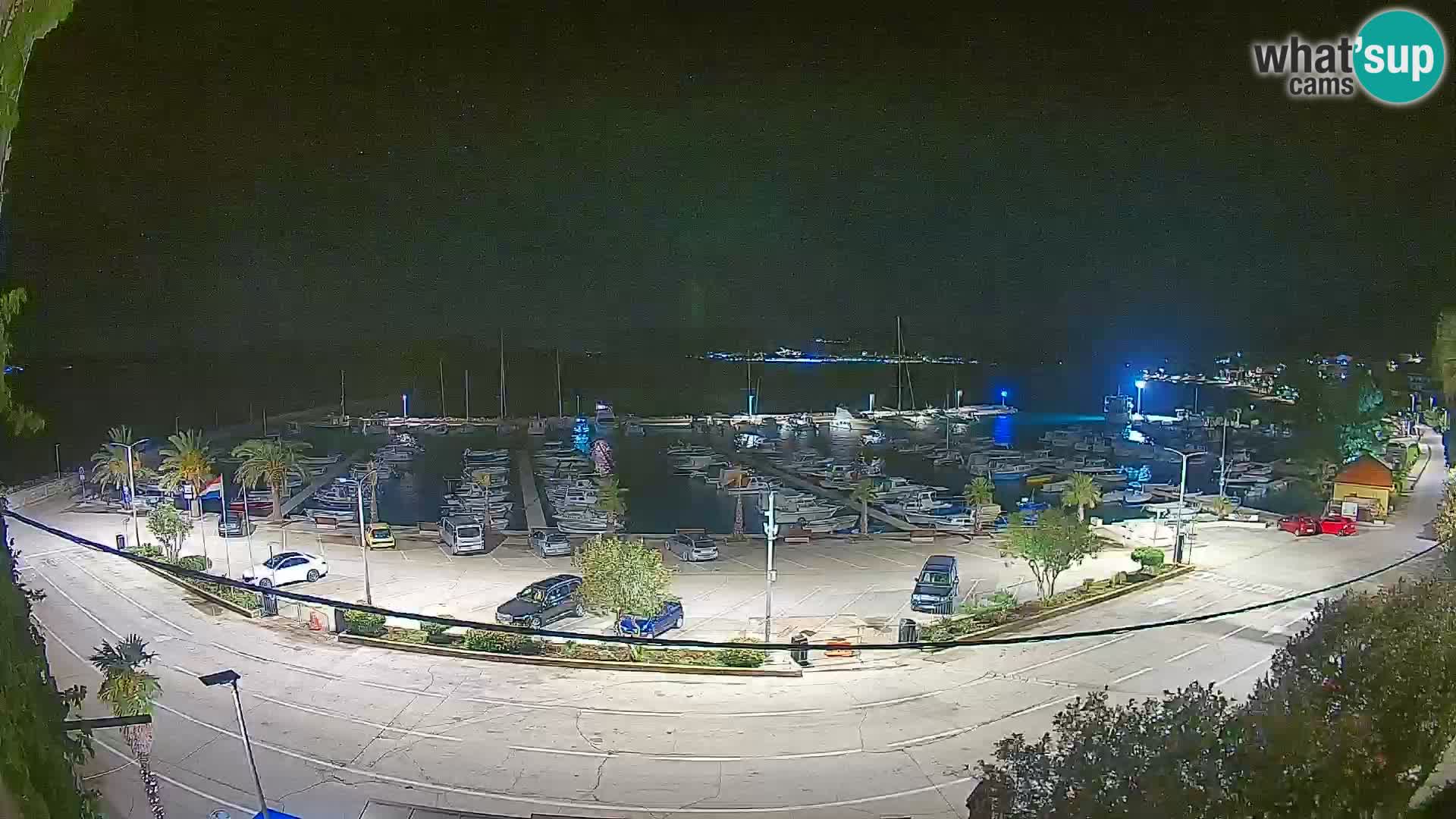 Webcam Orebić Uferpromenade – Fähre nach Korčula Live