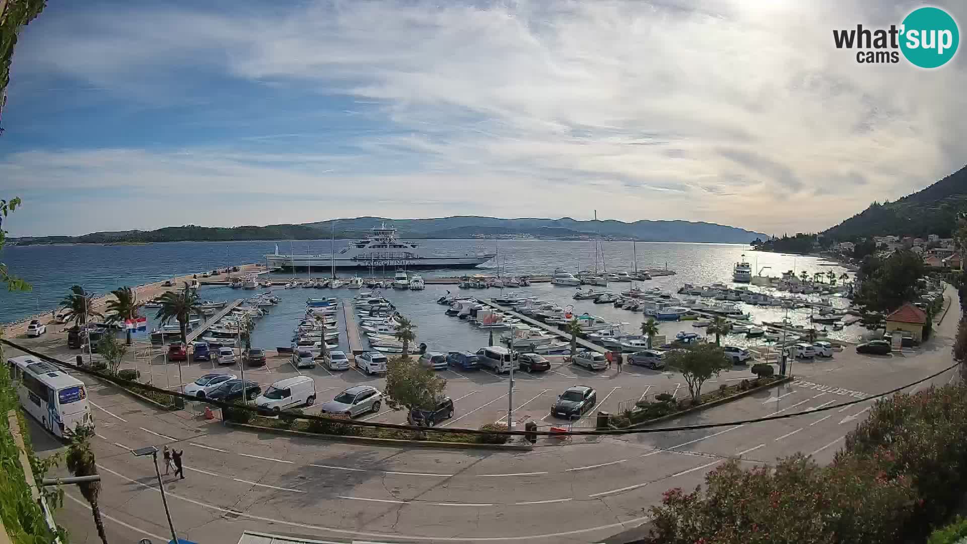 Webcam Sabbioncello Riva – Traghetto per Curzola in diretta