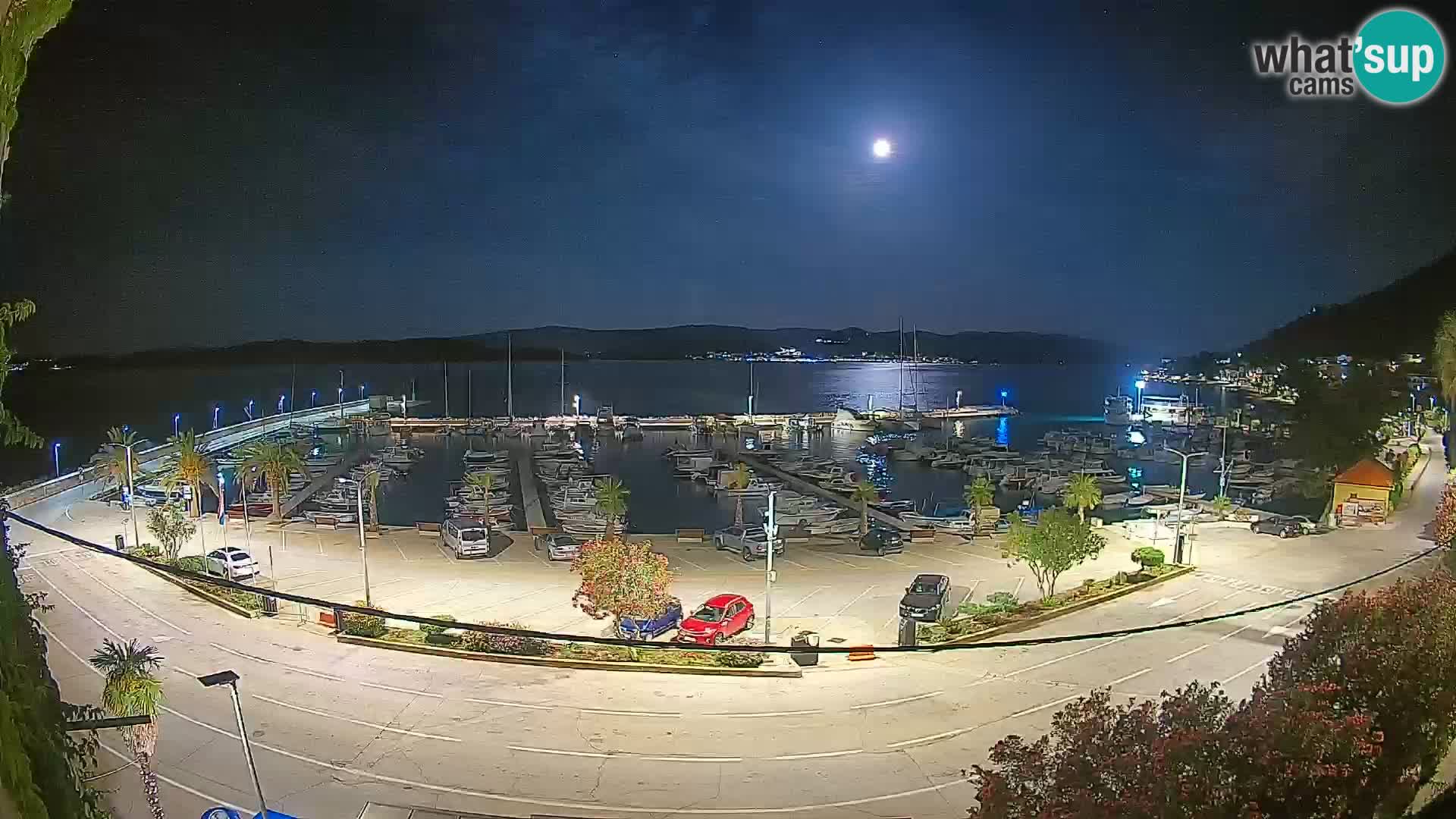 Webcam Orebić Riva – Ferry vers Korčula en direct