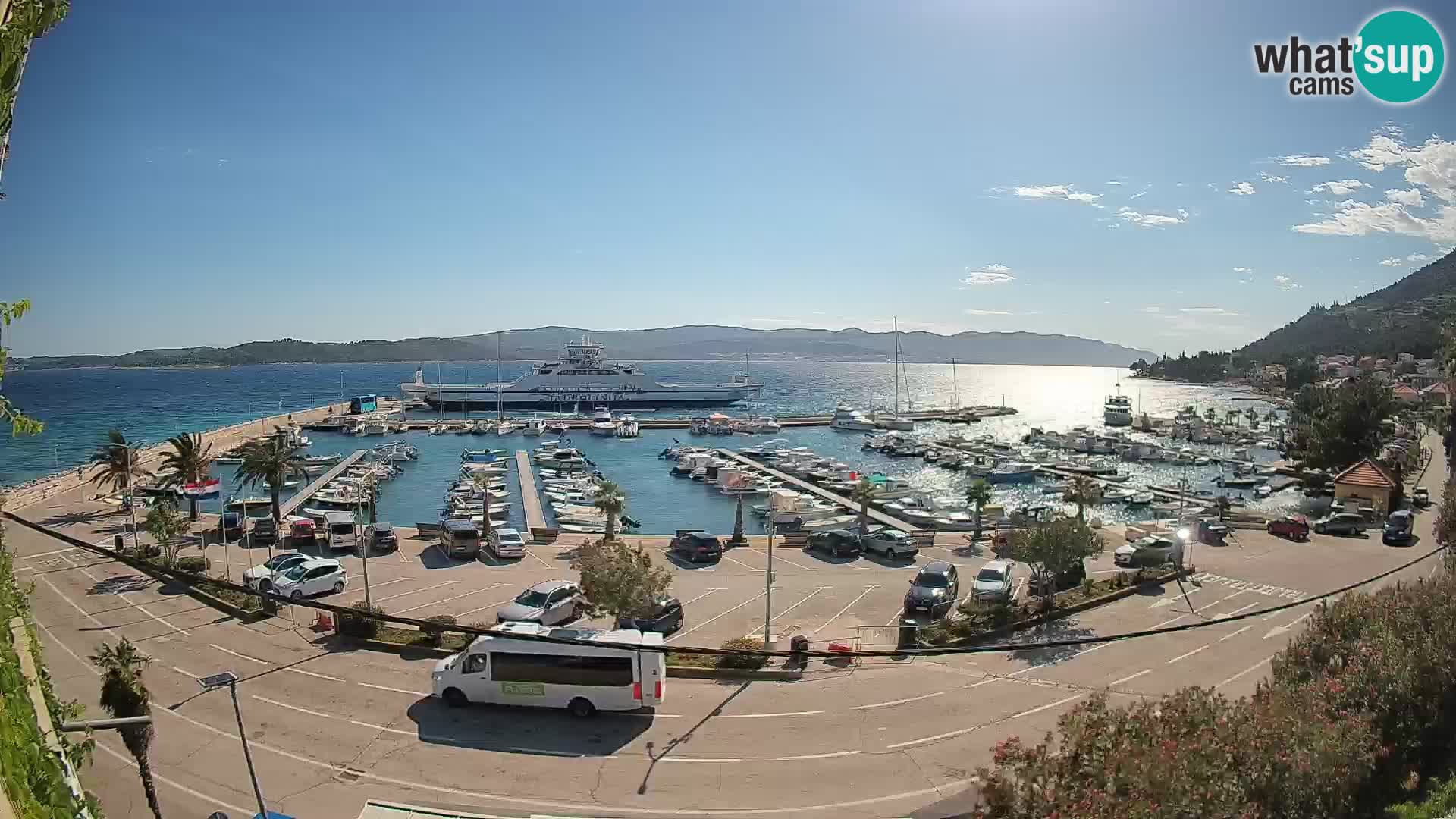 Webcam Sabbioncello Riva – Traghetto per Curzola in diretta