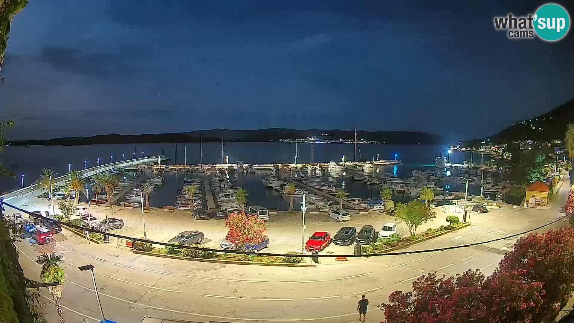 Webcam Orebić Riva – Ferry to Korčula Live