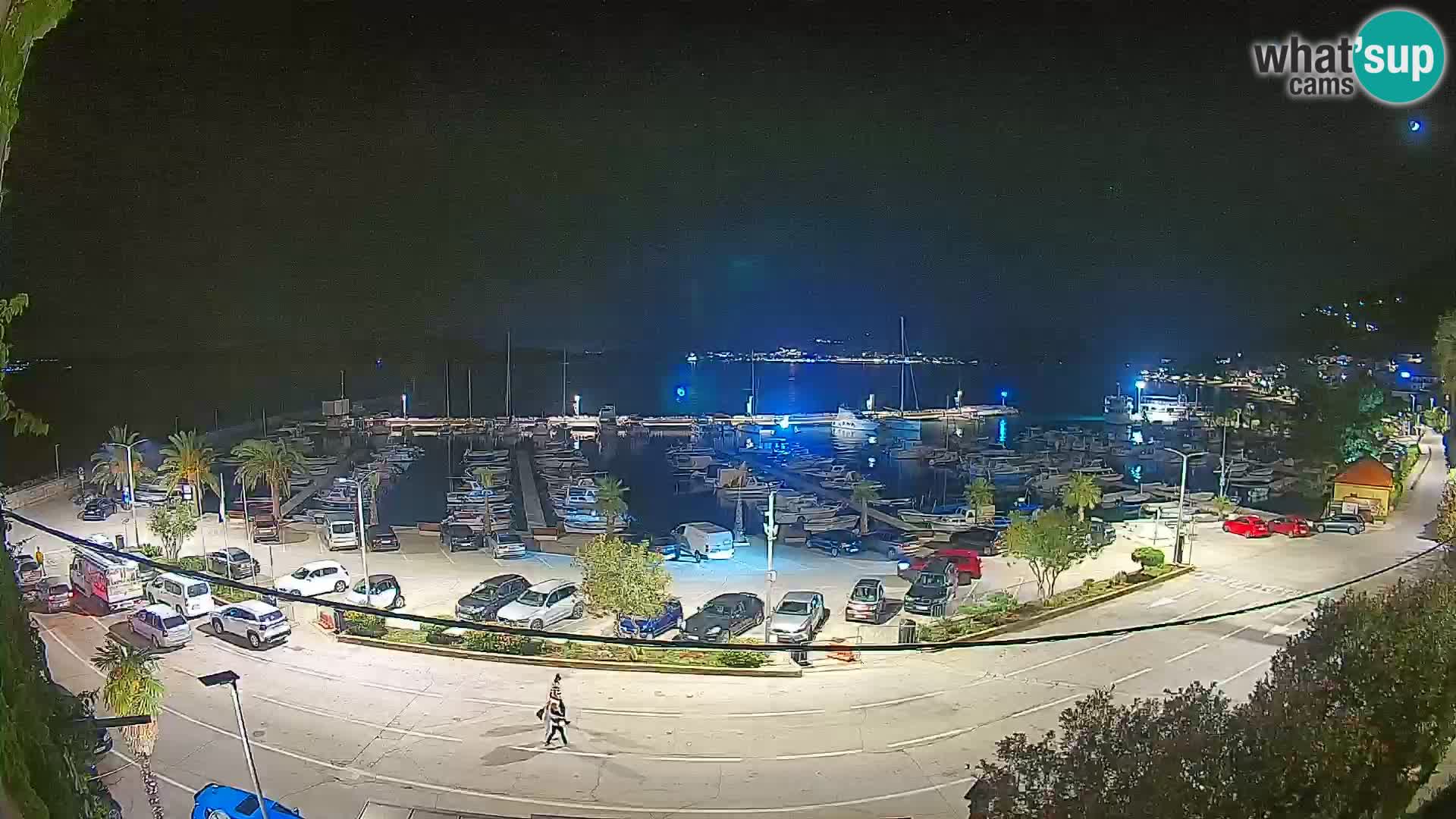 Webcam Orebić Riva – Ferry a Korčula en vivo