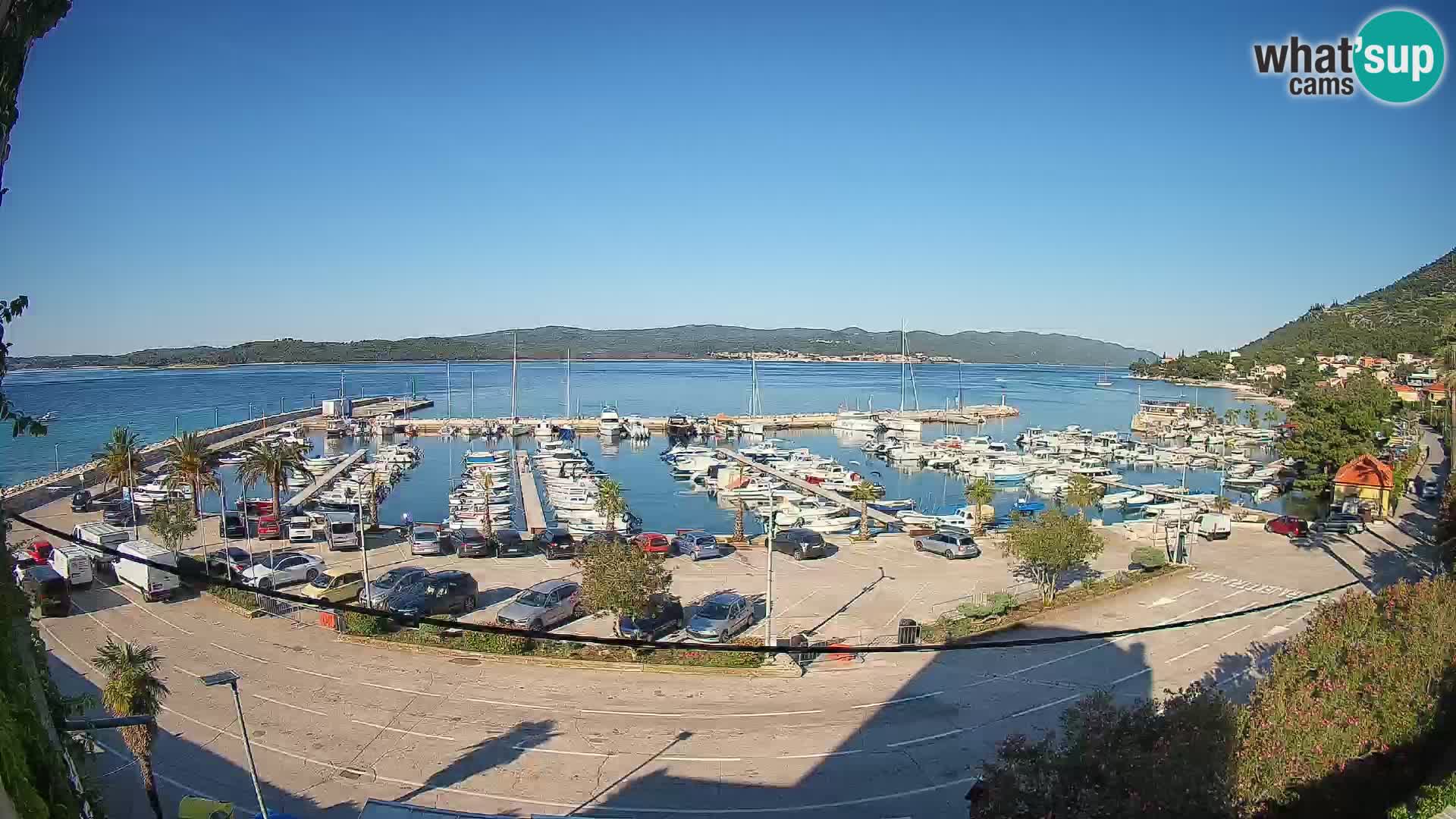 Web kamera Orebić Riva – Trajekt za Korčulu uživo