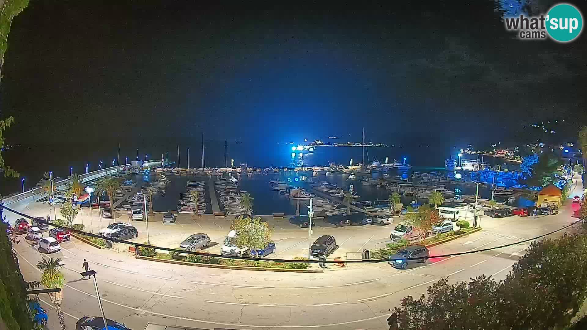 Webcam Orebić Riva – Ferry a Korčula en vivo