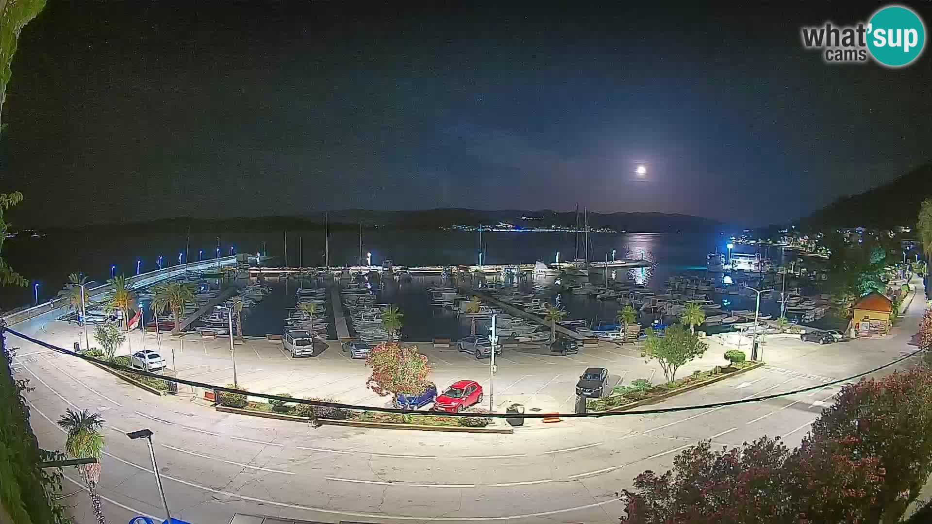Webcam Orebić Riva – Ferry to Korčula Live