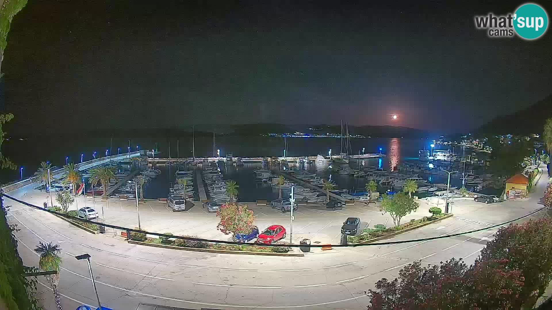 Webcam Orebić Riva – Ferry vers Korčula en direct