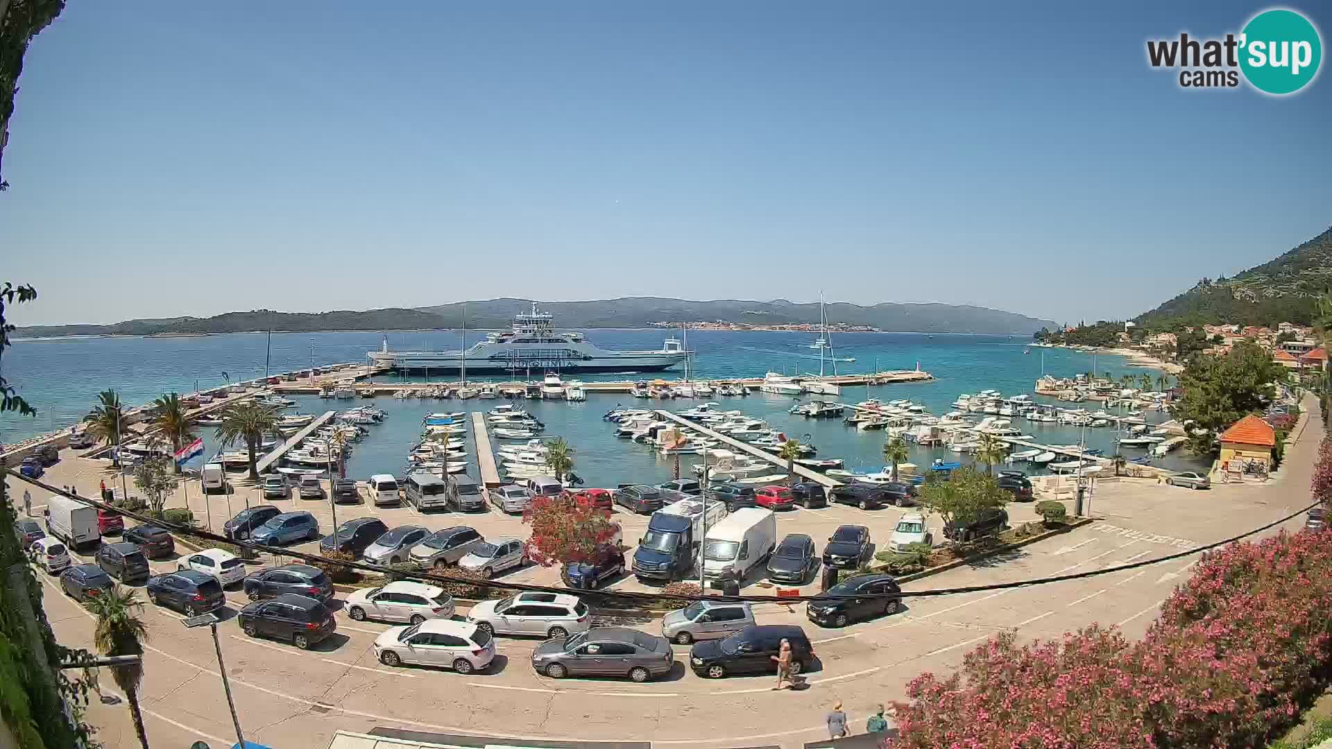 Webcam Sabbioncello Riva – Traghetto per Curzola in diretta