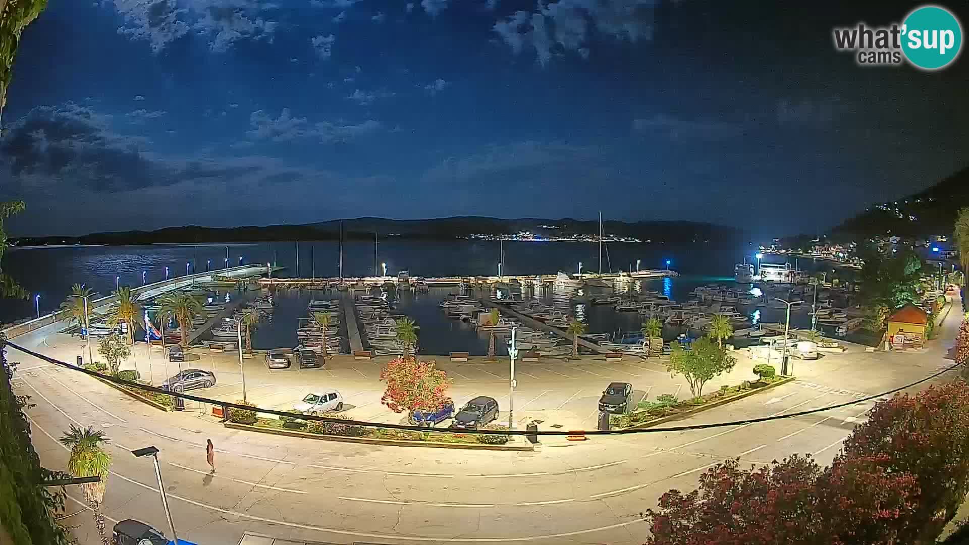 Webcam Orebić Riva – Ferry to Korčula Live