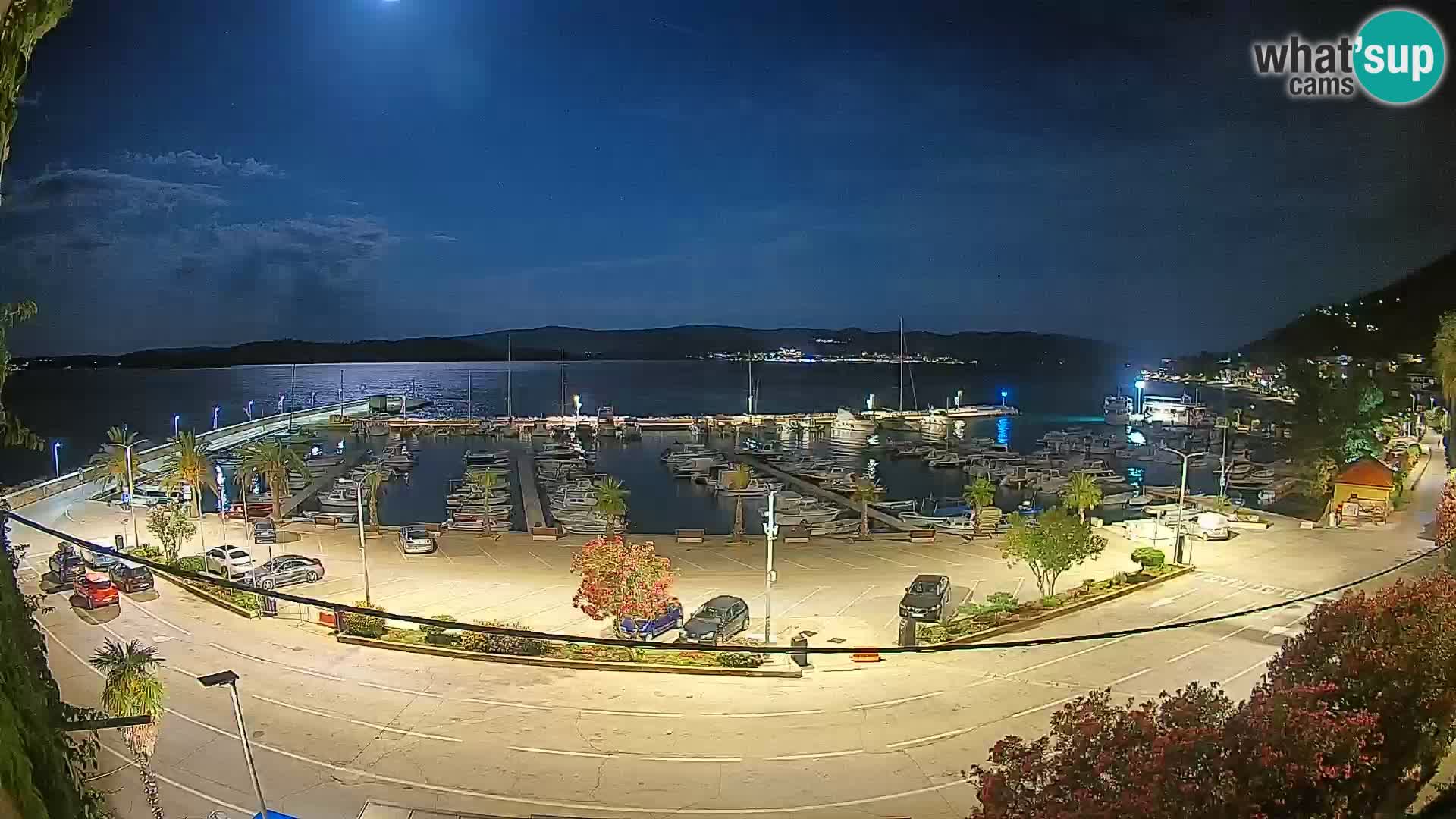 Webcam Orebić Uferpromenade – Fähre nach Korčula Live