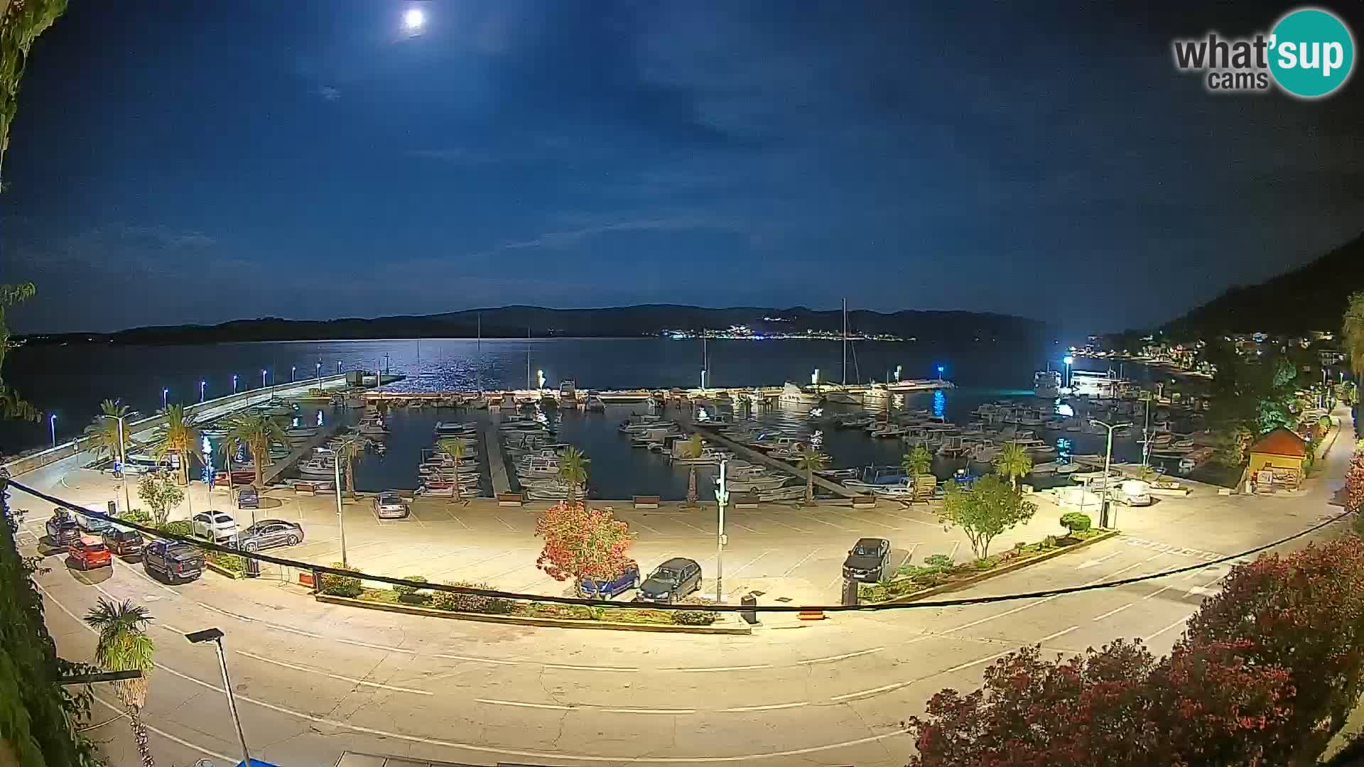 Webcam Orebić Riva – Ferry vers Korčula en direct