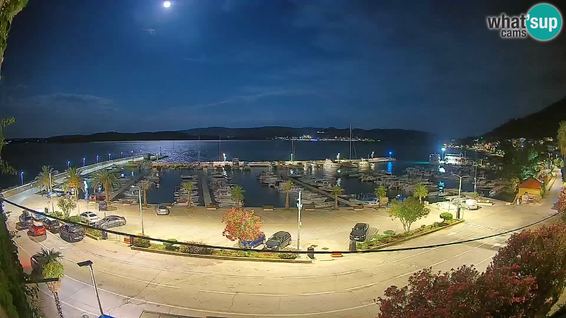 Webcam Orebić Riva – Ferry to Korčula Live