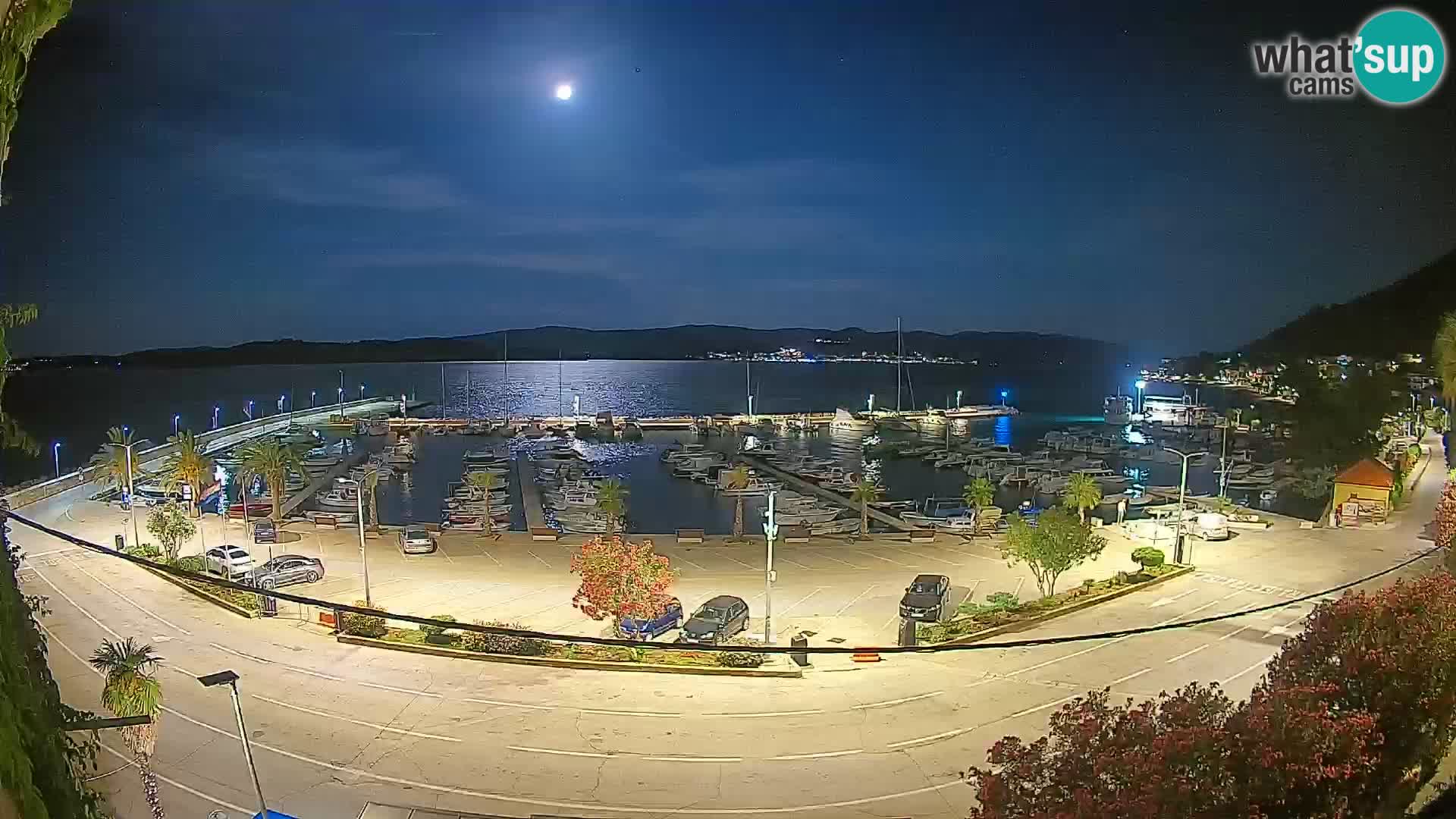 Webcam Orebić Uferpromenade – Fähre nach Korčula Live