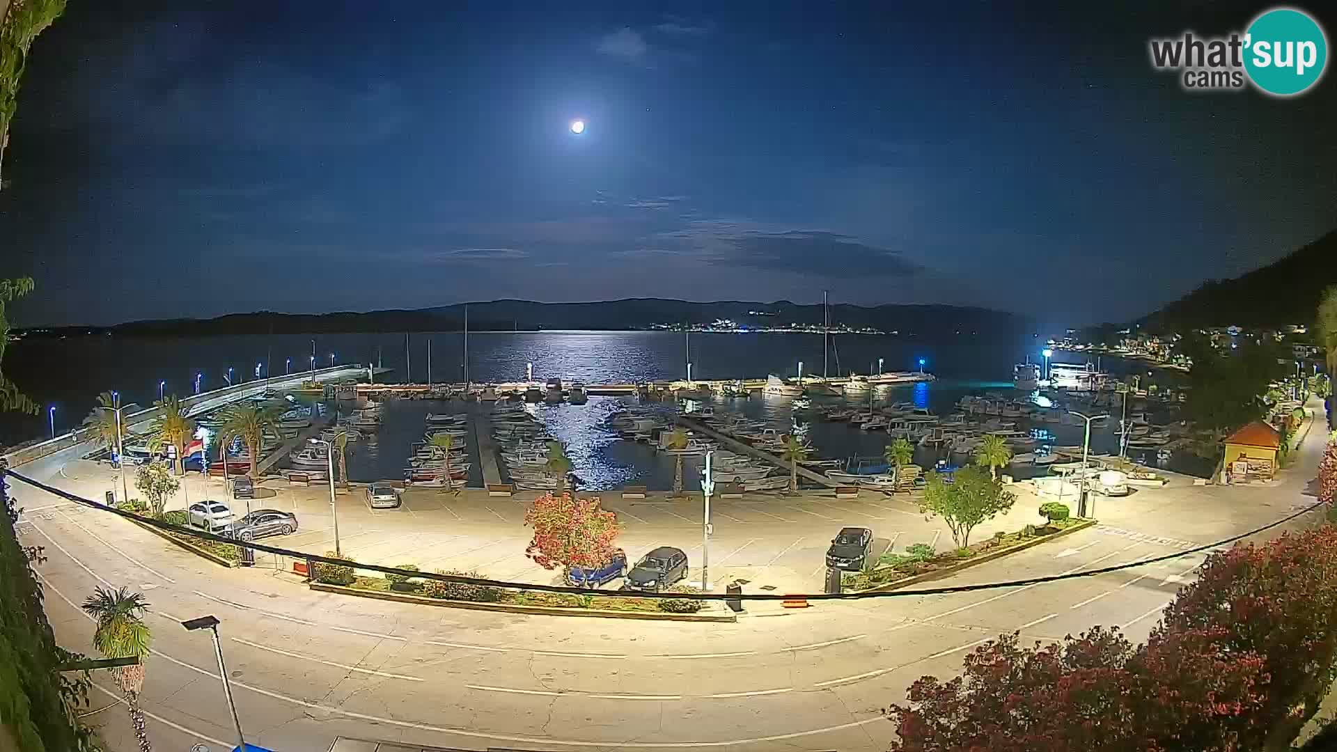 Webcam Orebić Riva – Ferry vers Korčula en direct
