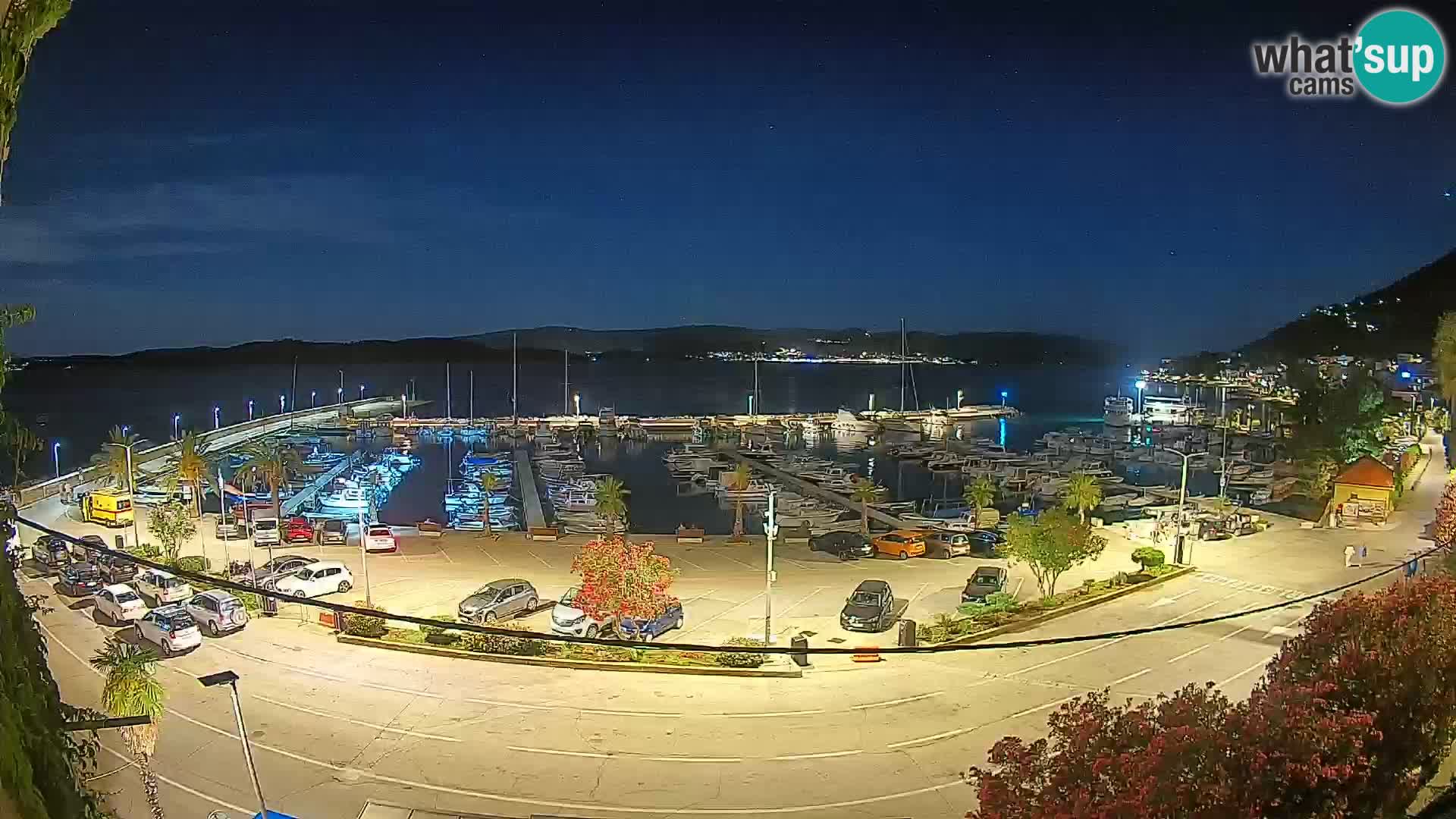 Webcam Orebić Riva – Ferry vers Korčula en direct