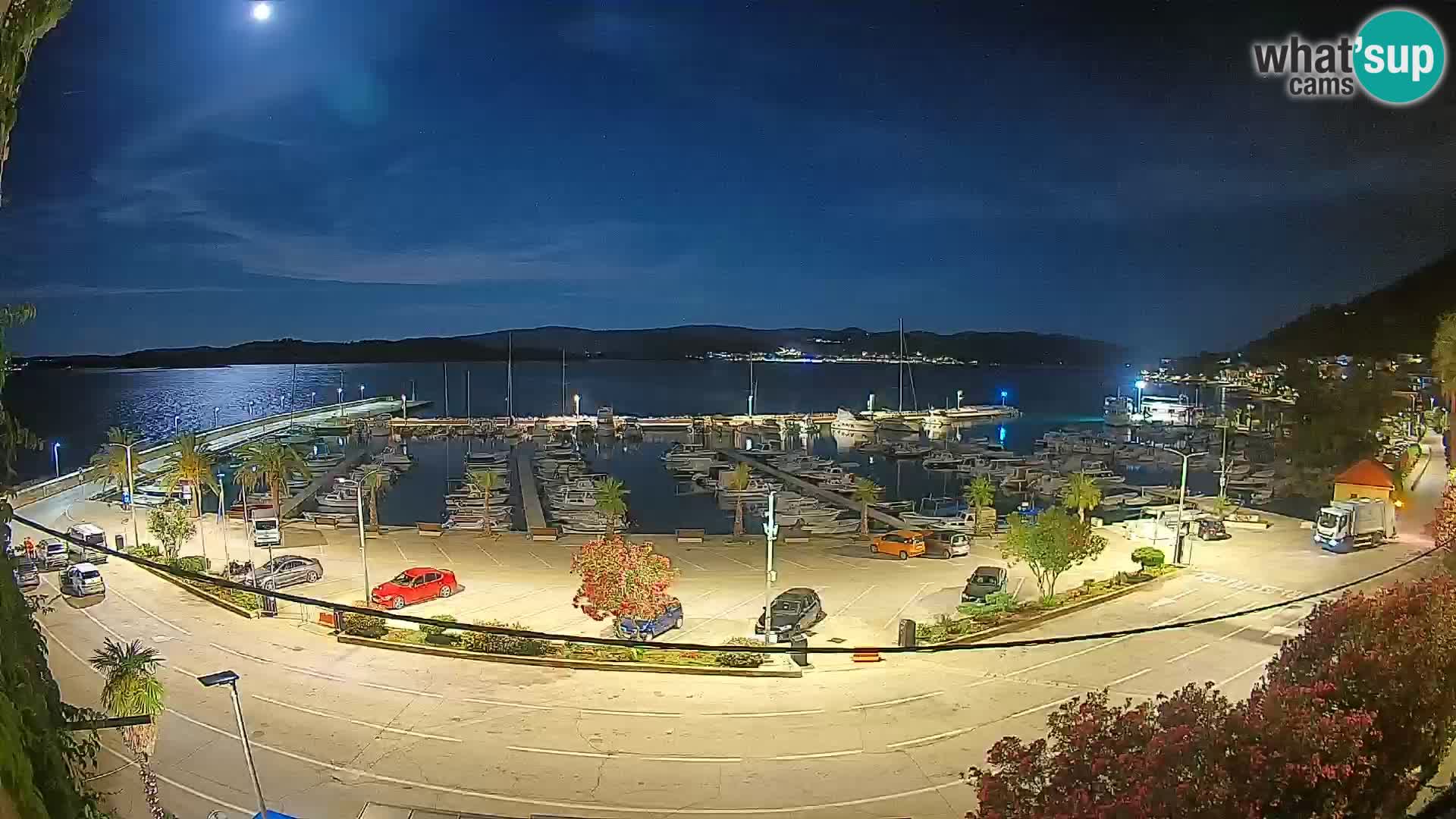 Webcam Orebić Uferpromenade – Fähre nach Korčula Live