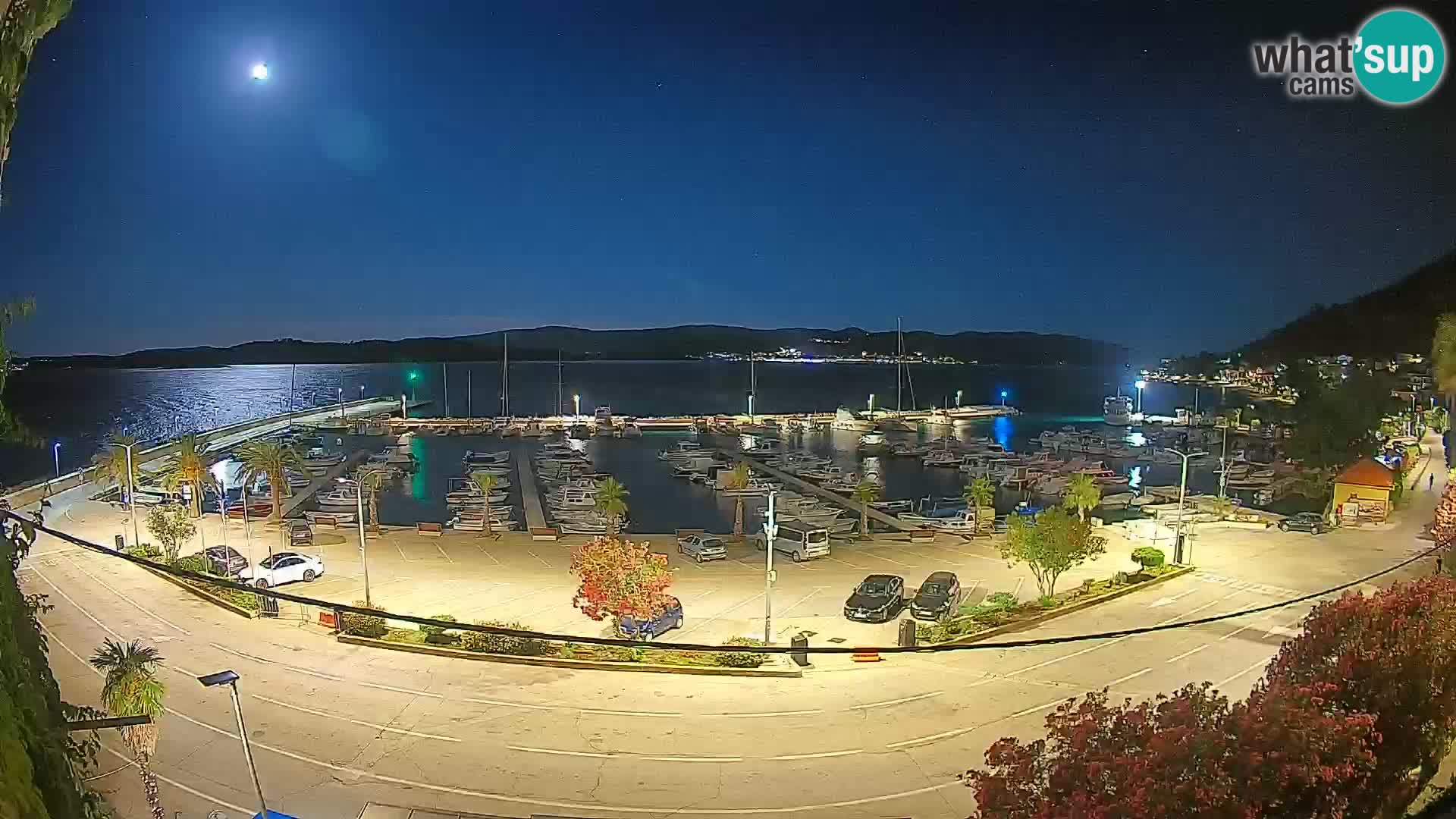 Webcam Orebić Riva – Ferry to Korčula Live