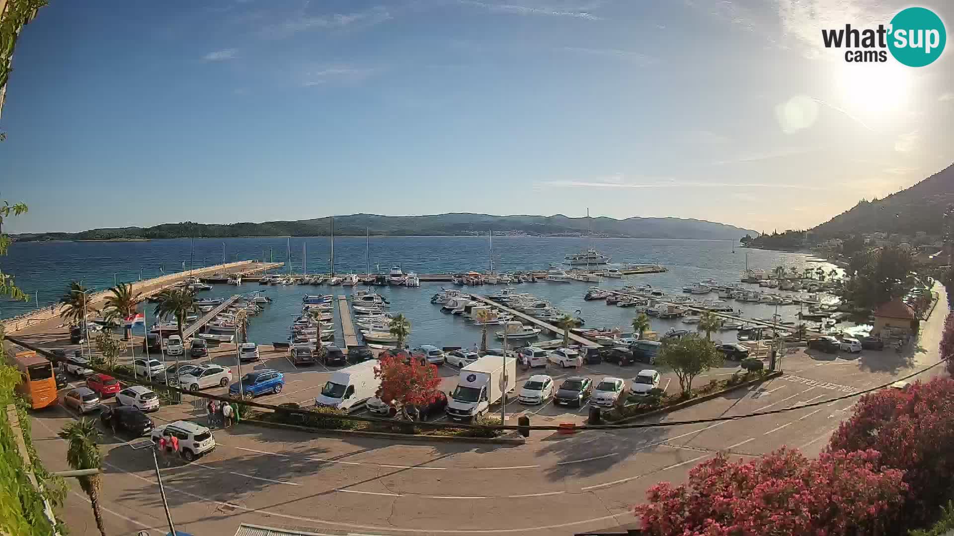Webcam Sabbioncello Riva – Traghetto per Curzola in diretta