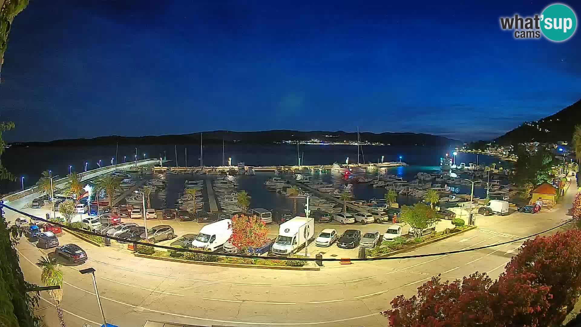 Webcam Orebić Riva – Ferry vers Korčula en direct