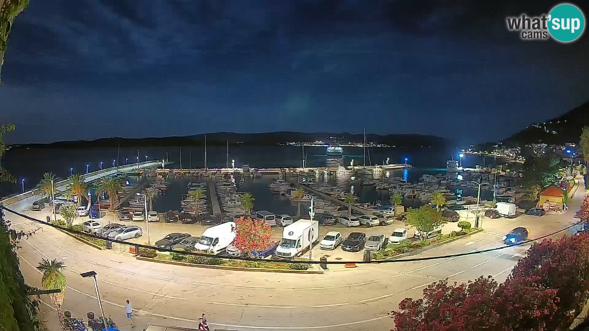 Webcam Orebić Riva – Ferry a Korčula en vivo