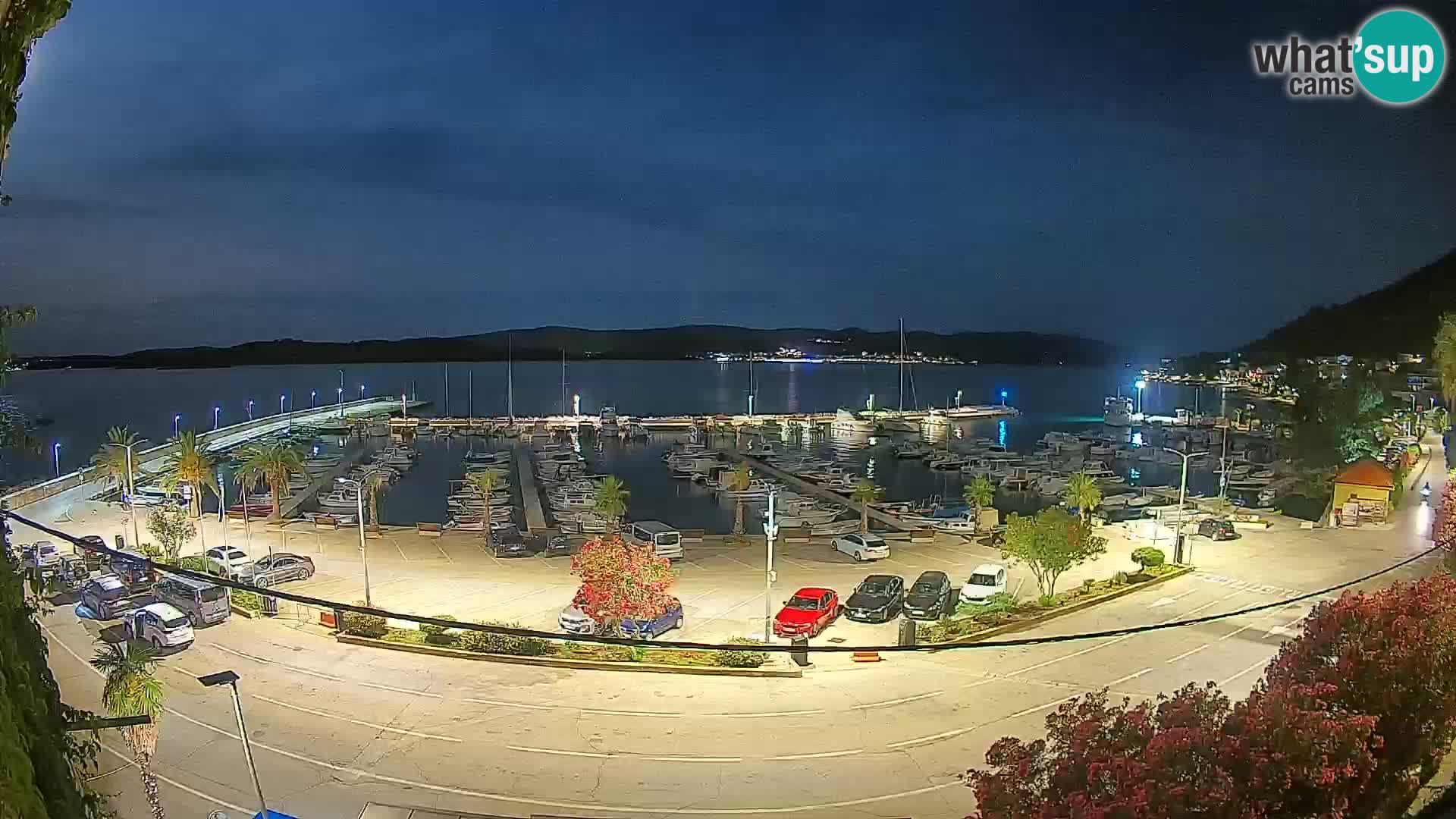 Webcam Orebić Riva – Ferry a Korčula en vivo