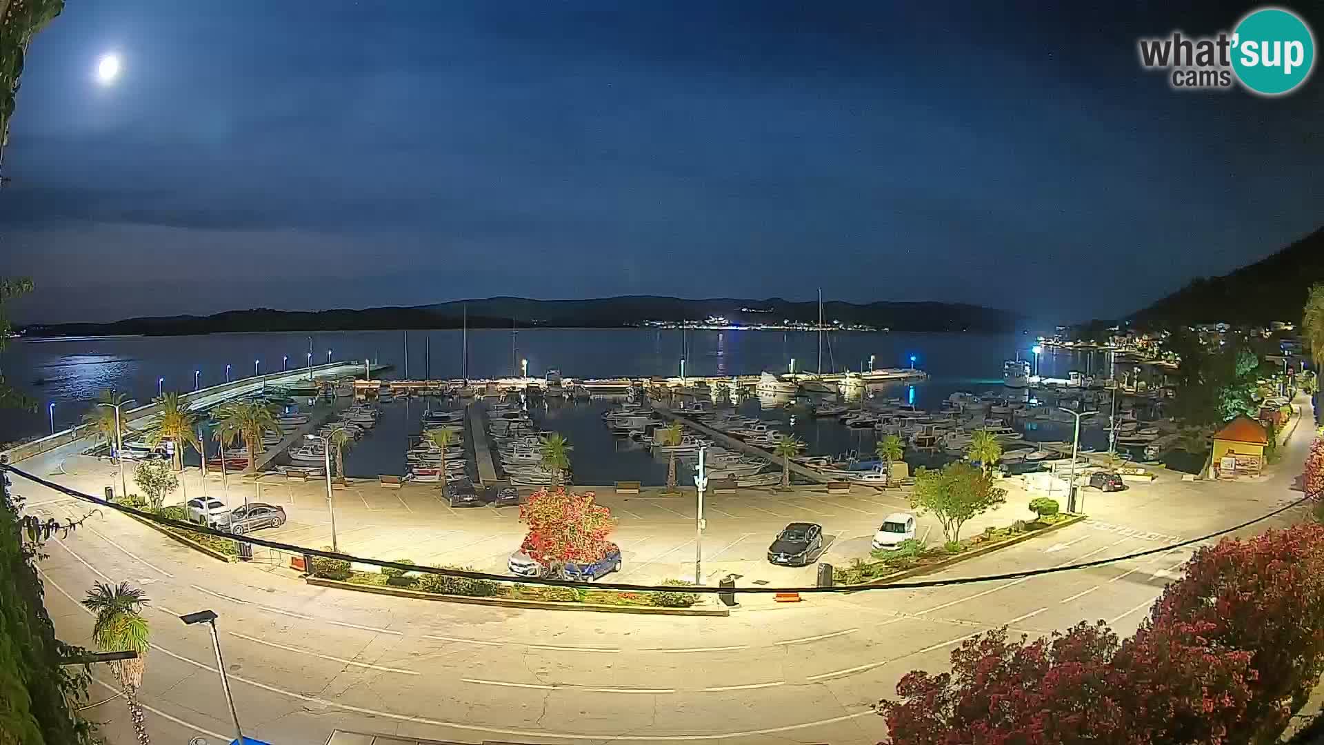 Webcam Orebić Riva – Ferry to Korčula Live