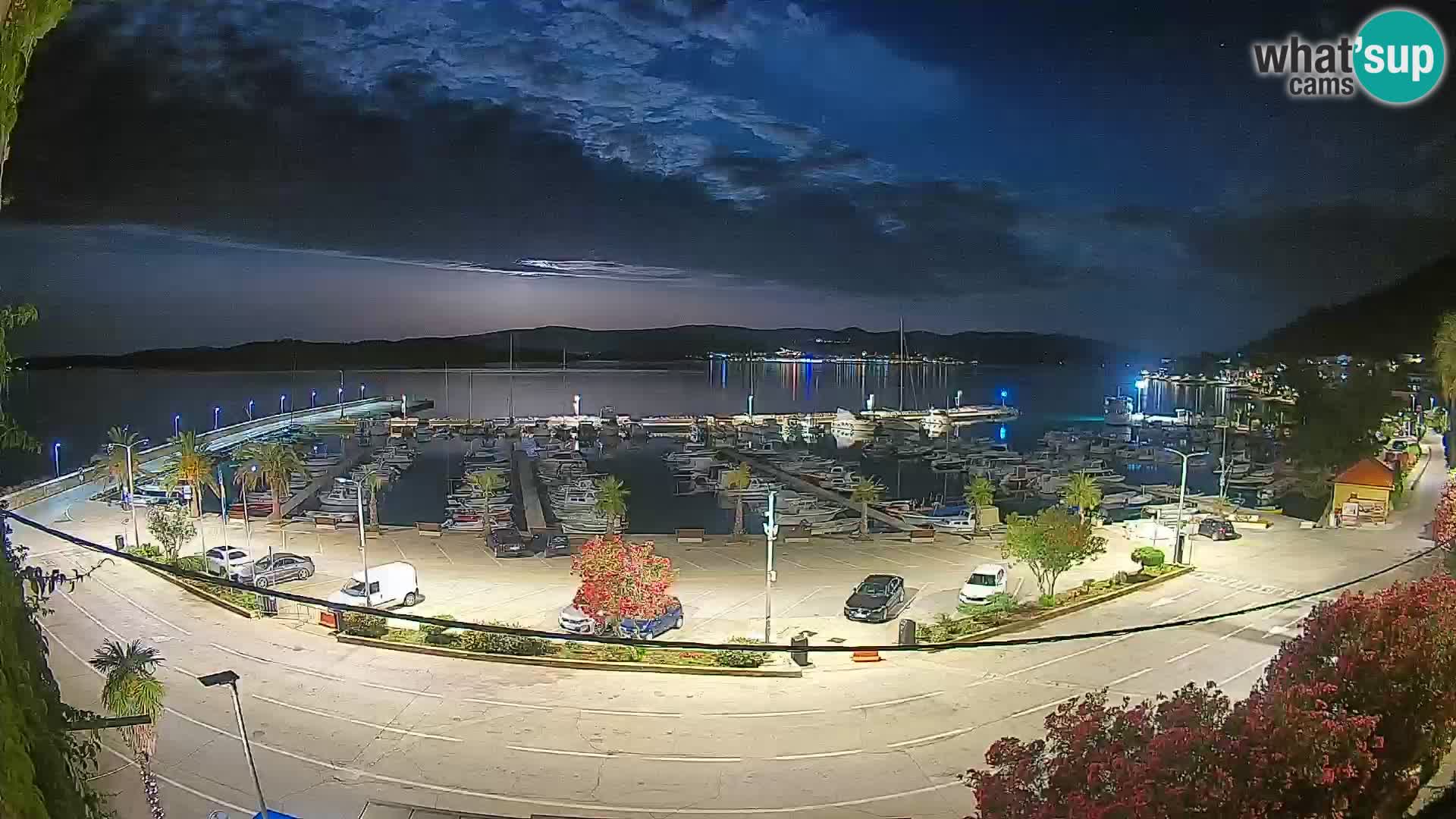 Webcam Orebić Riva – Ferry a Korčula en vivo