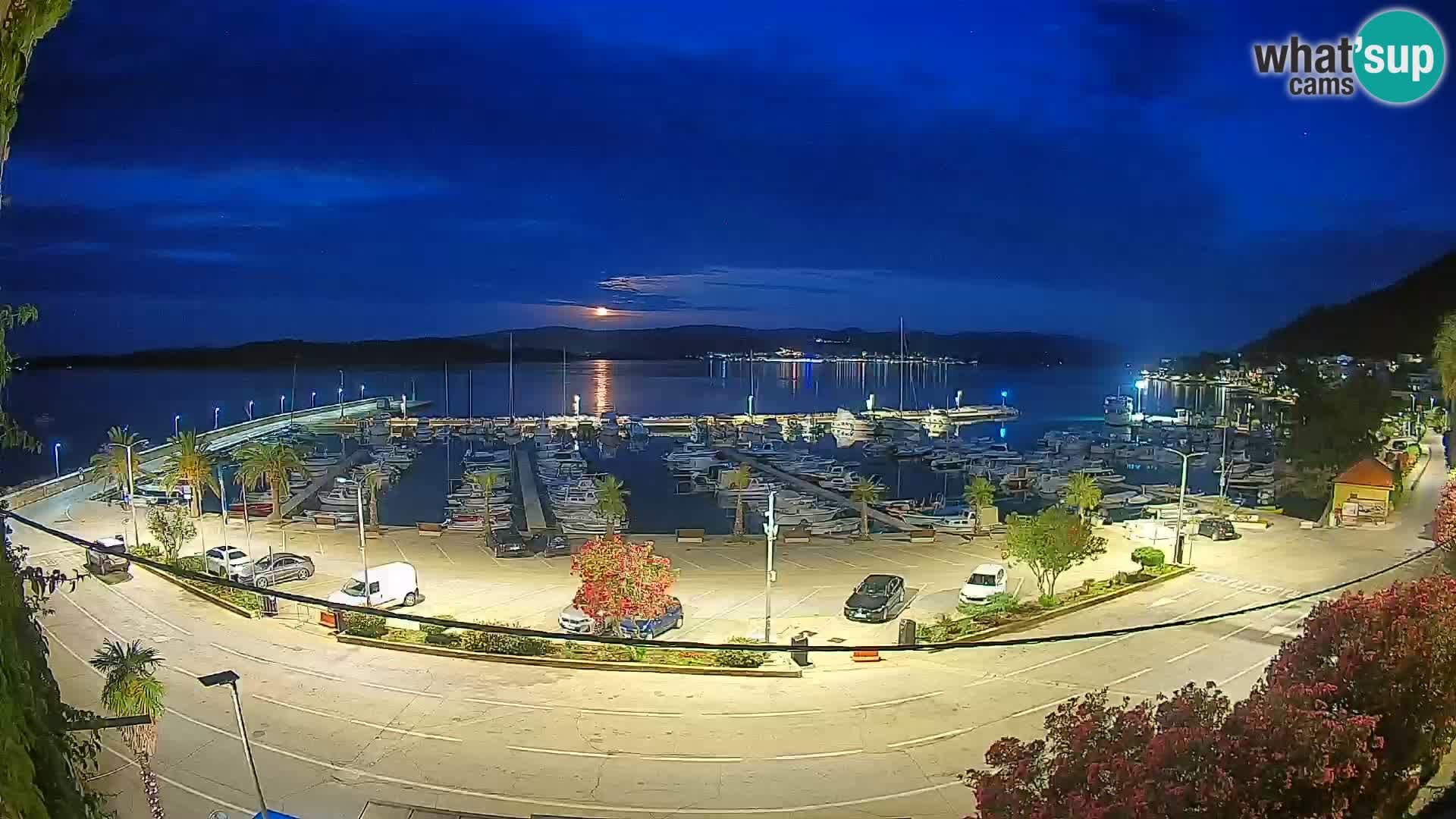 Webcam Orebić Uferpromenade – Fähre nach Korčula Live