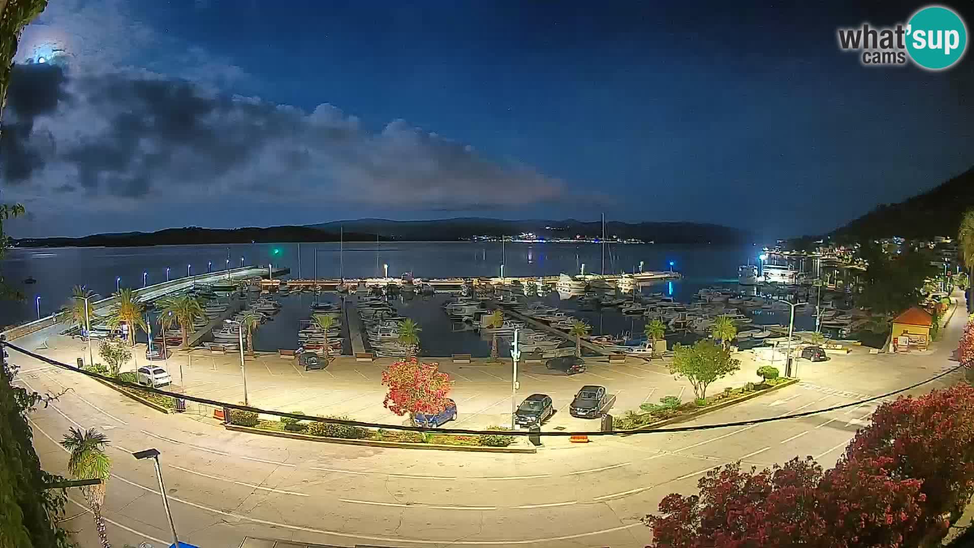 Webcam Orebić Riva – Ferry a Korčula en vivo