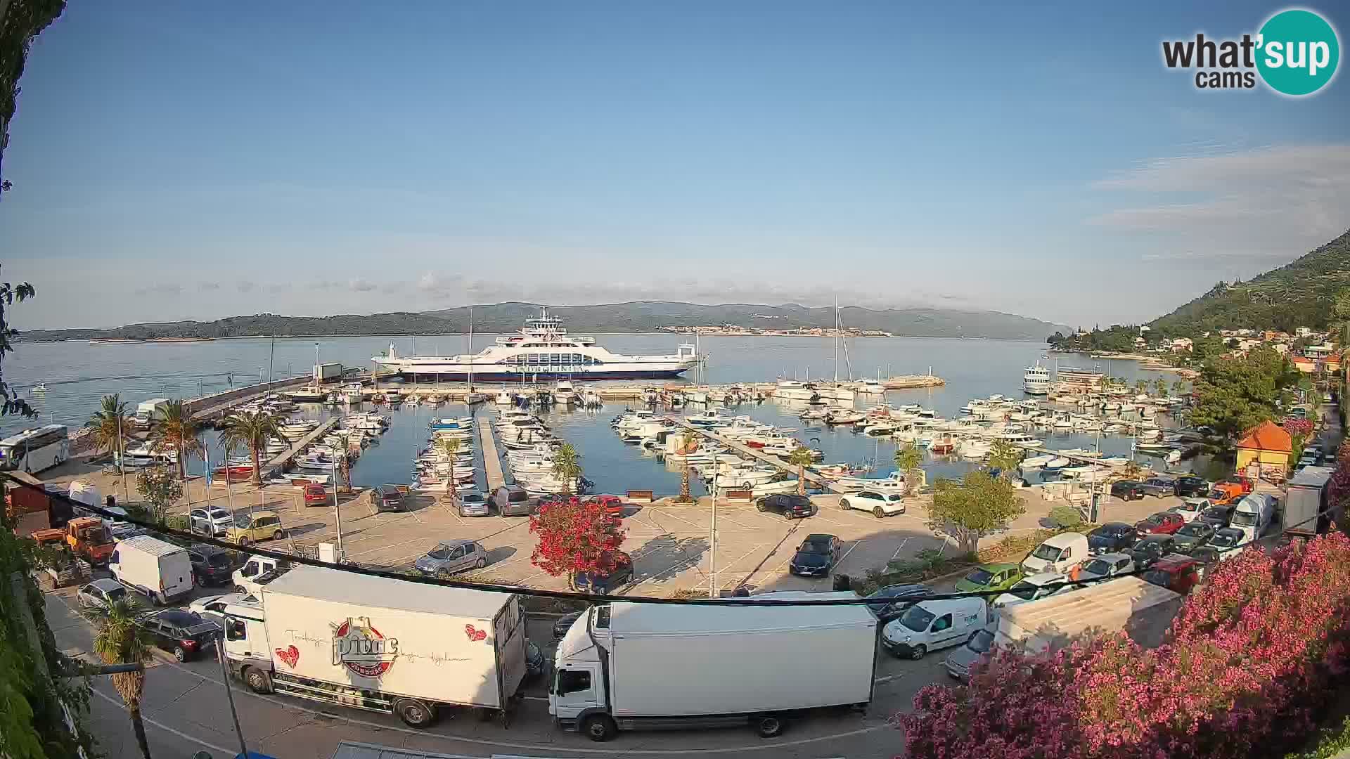 Webcam Sabbioncello Riva – Traghetto per Curzola in diretta