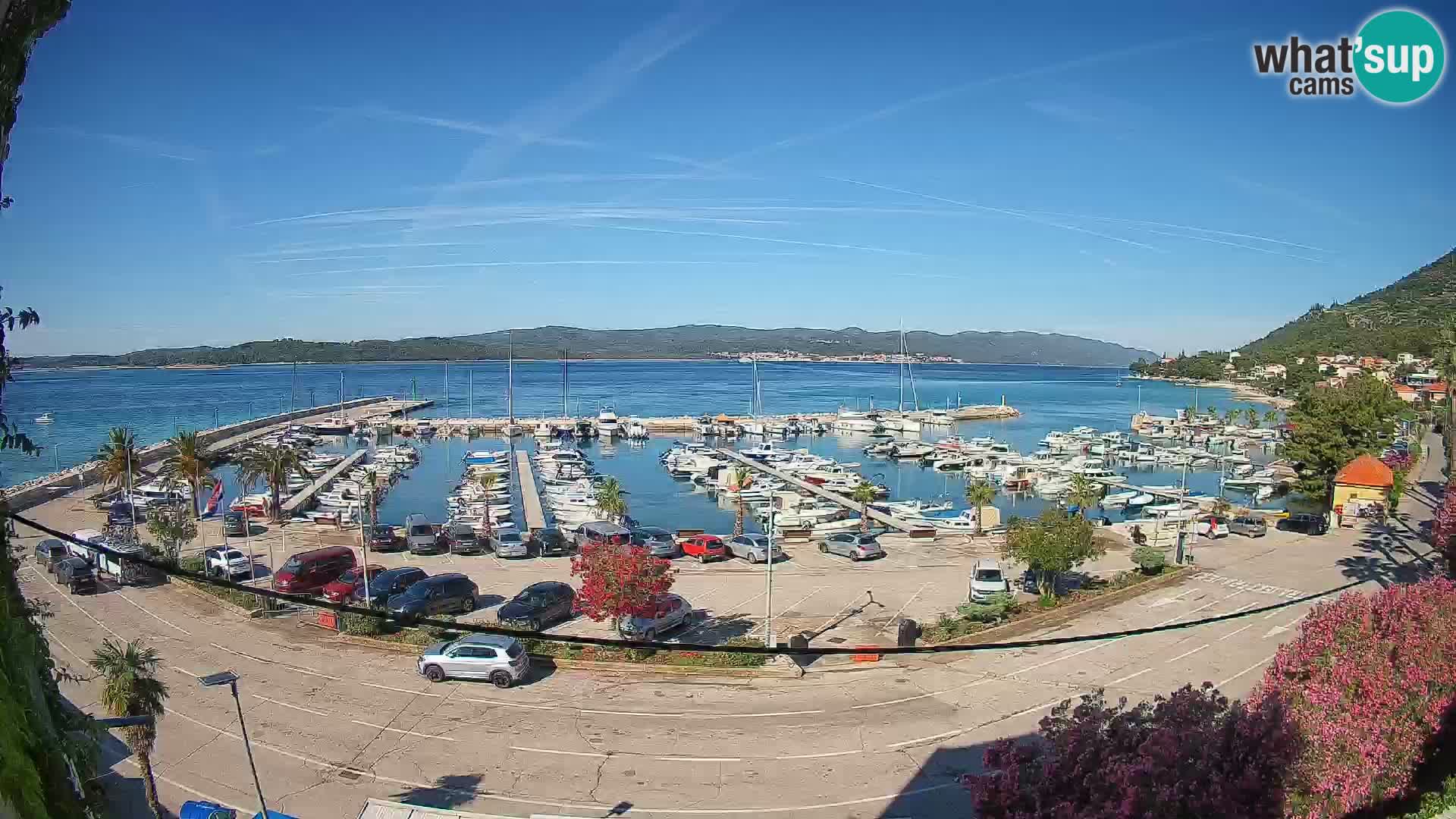 Webcam Orebić Riva – Ferry vers Korčula en direct