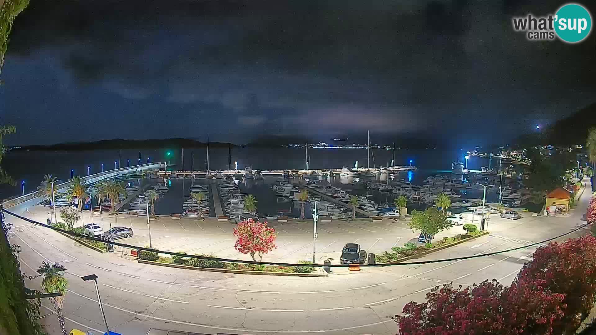 Webcam Orebić Uferpromenade – Fähre nach Korčula Live