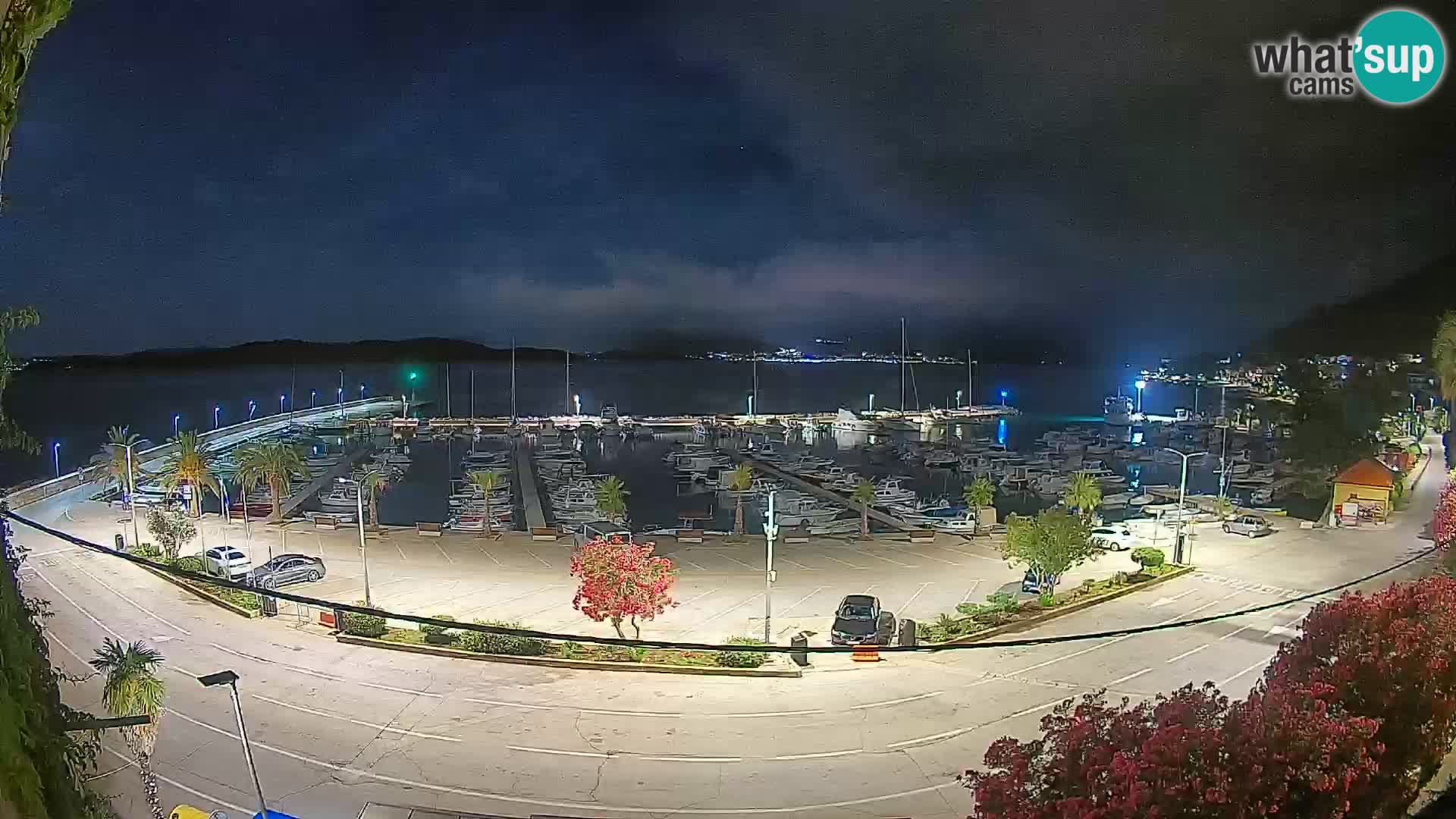 Webcam Orebić Riva – Ferry a Korčula en vivo