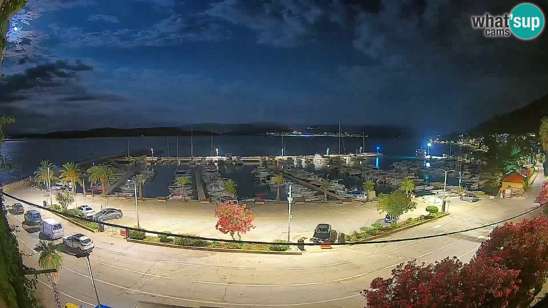 Webcam Orebić Riva – Ferry a Korčula en vivo