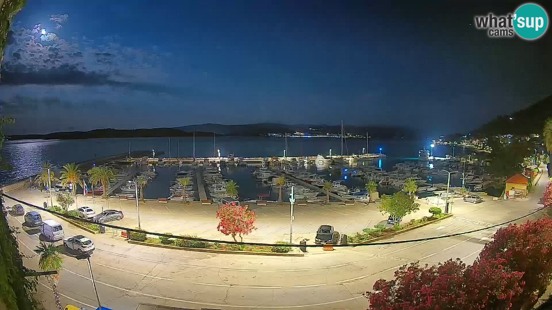 Spletna kamera Orebić Riva – Trajekt za Korčulo v živo