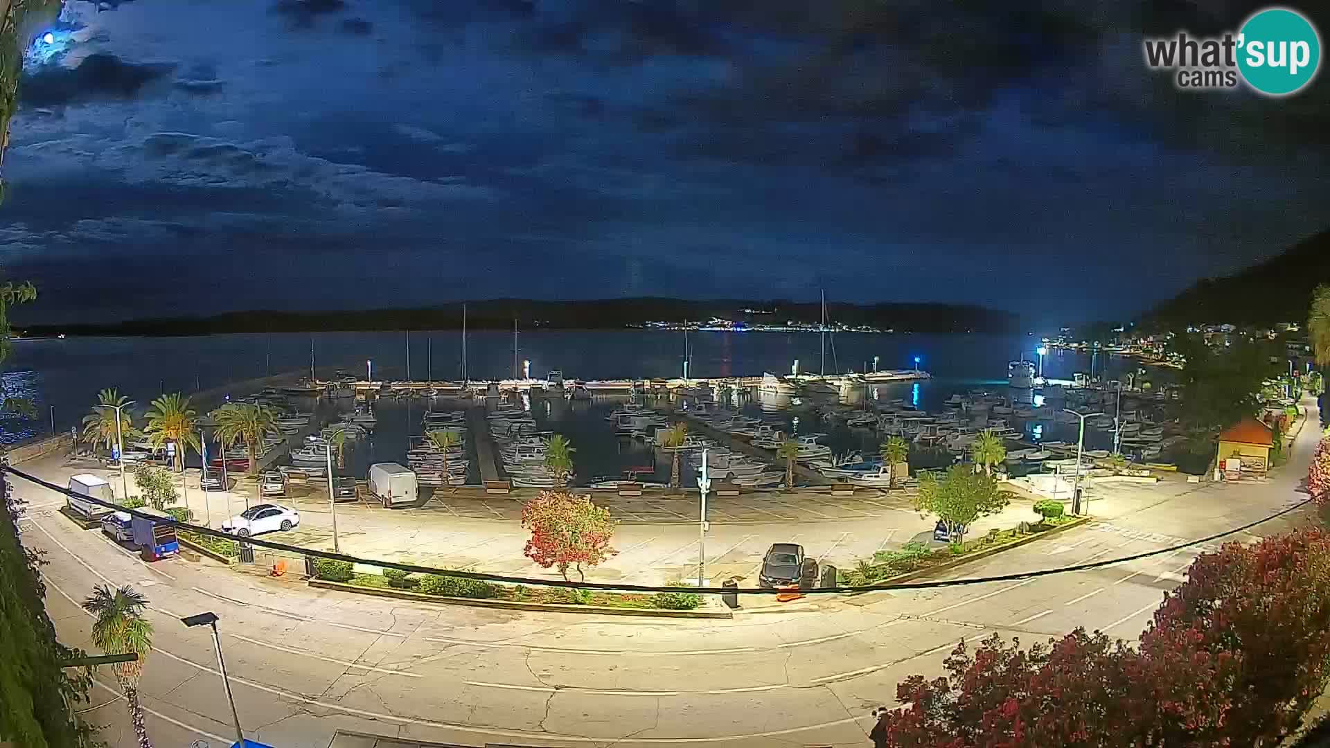 Spletna kamera Orebić Riva – Trajekt za Korčulo v živo